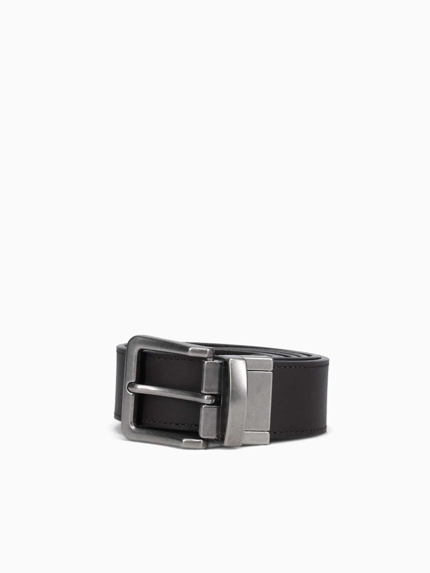 The Belt Brown Cow Suede Reversible - Image 3