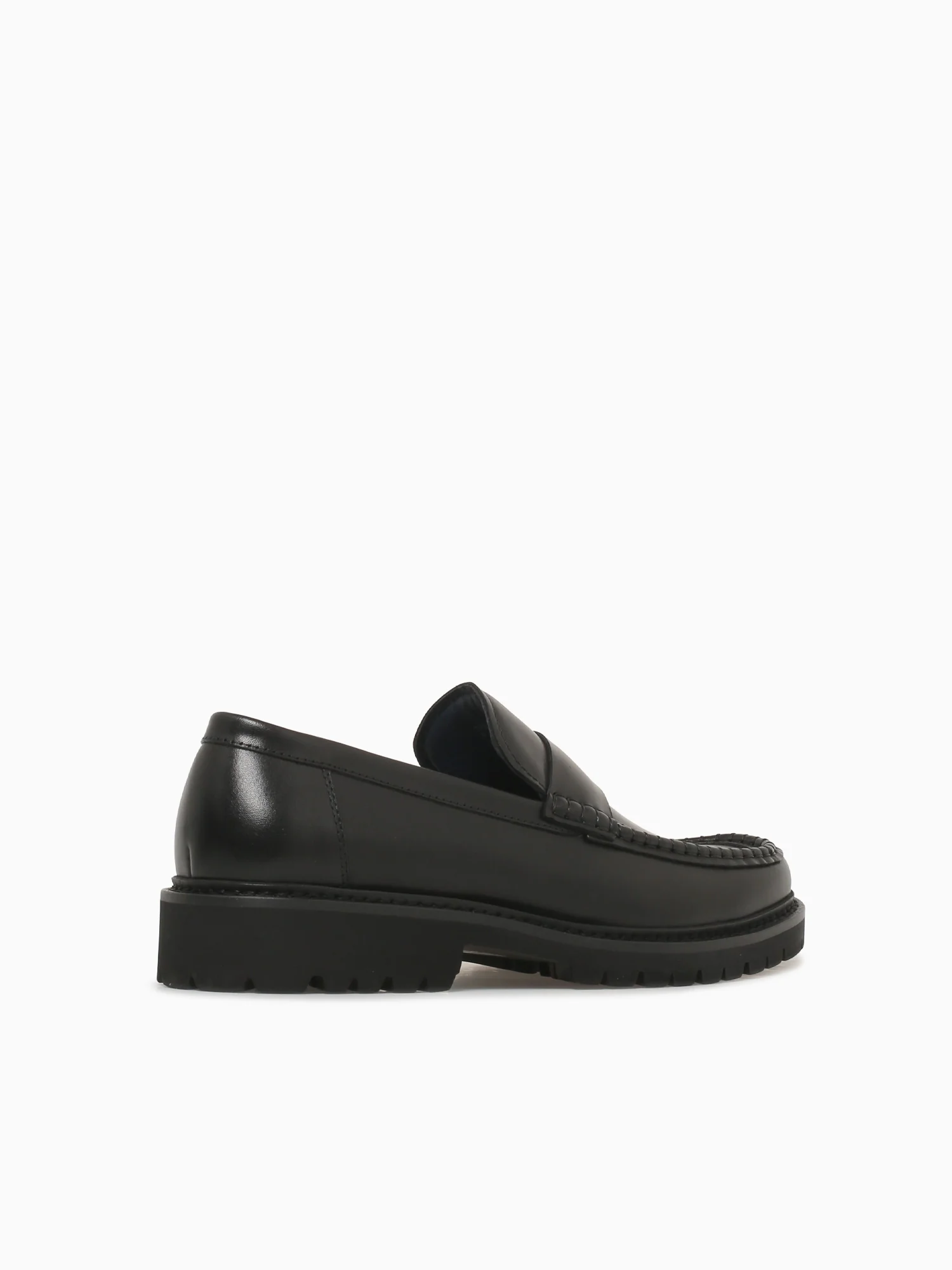 Theodore Black Brushed Claf Leather - Image 4