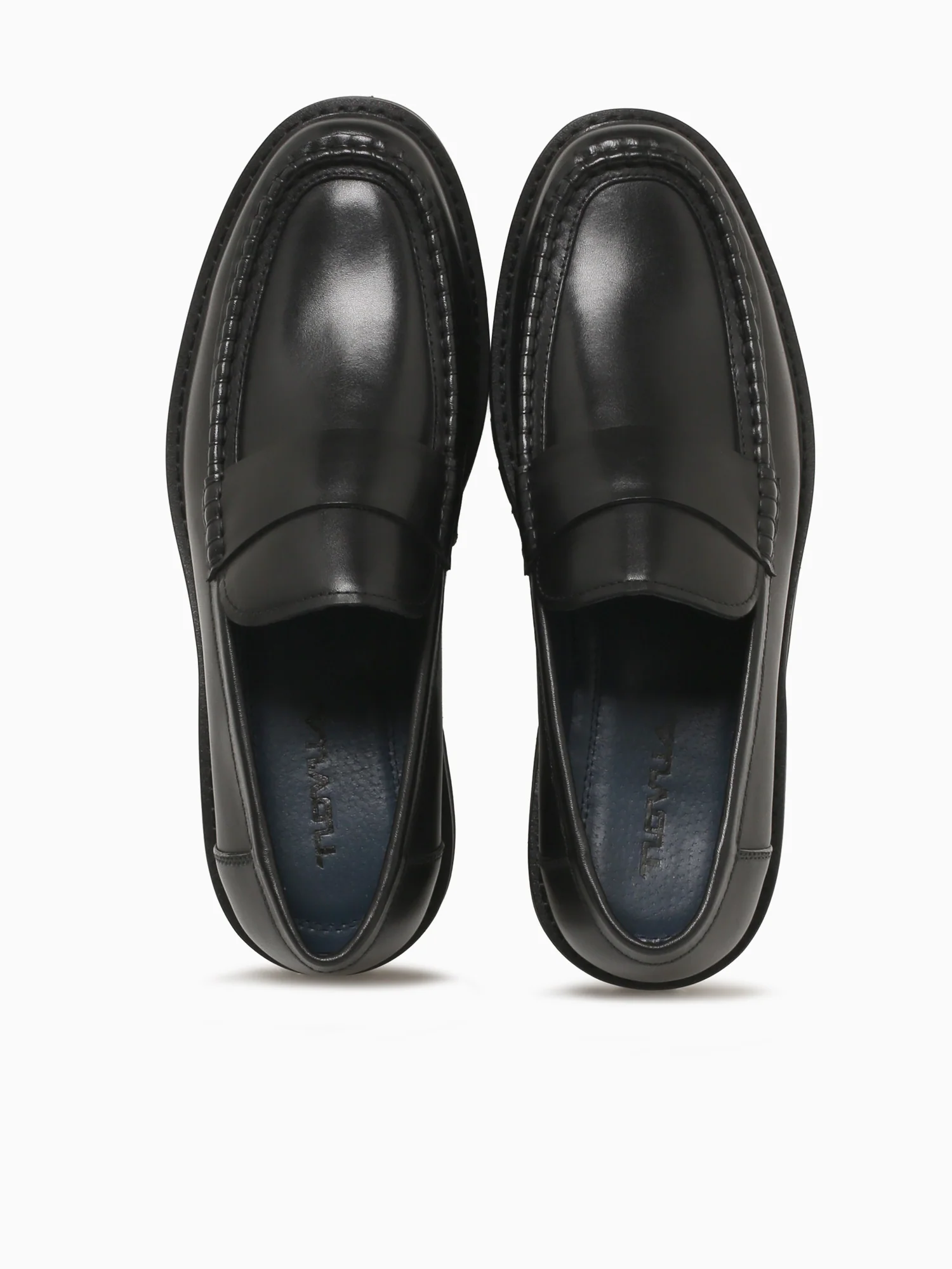 Theodore Black Brushed Claf Leather - Image 7