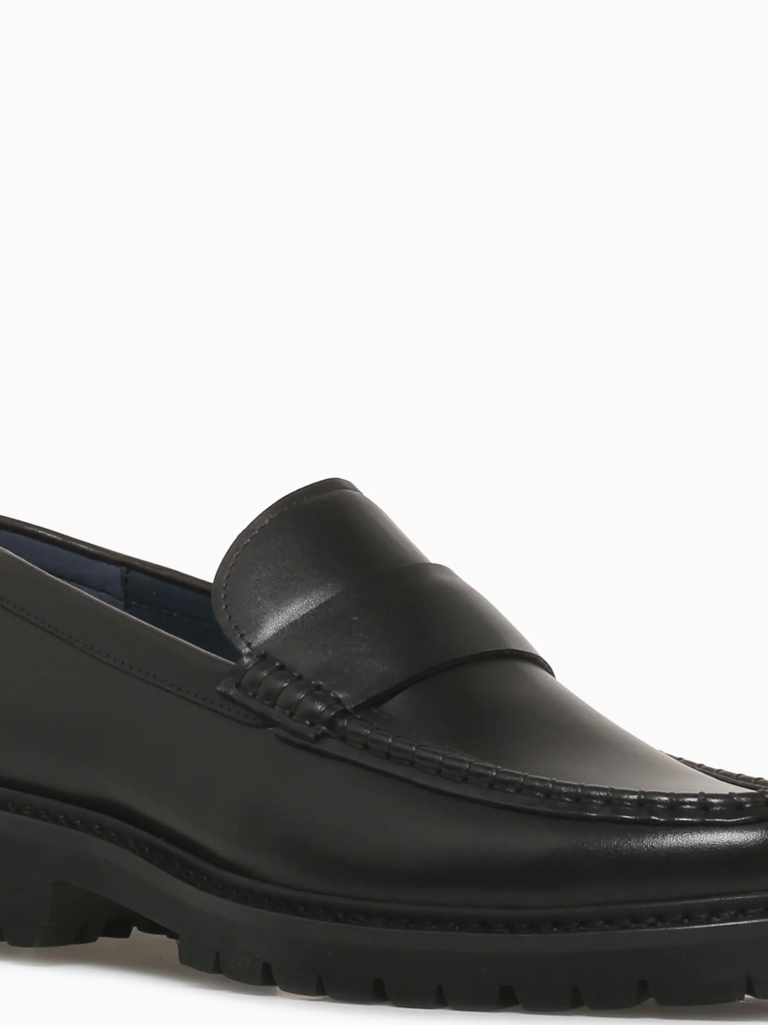 Theodore Black Brushed Claf Leather - Image 8