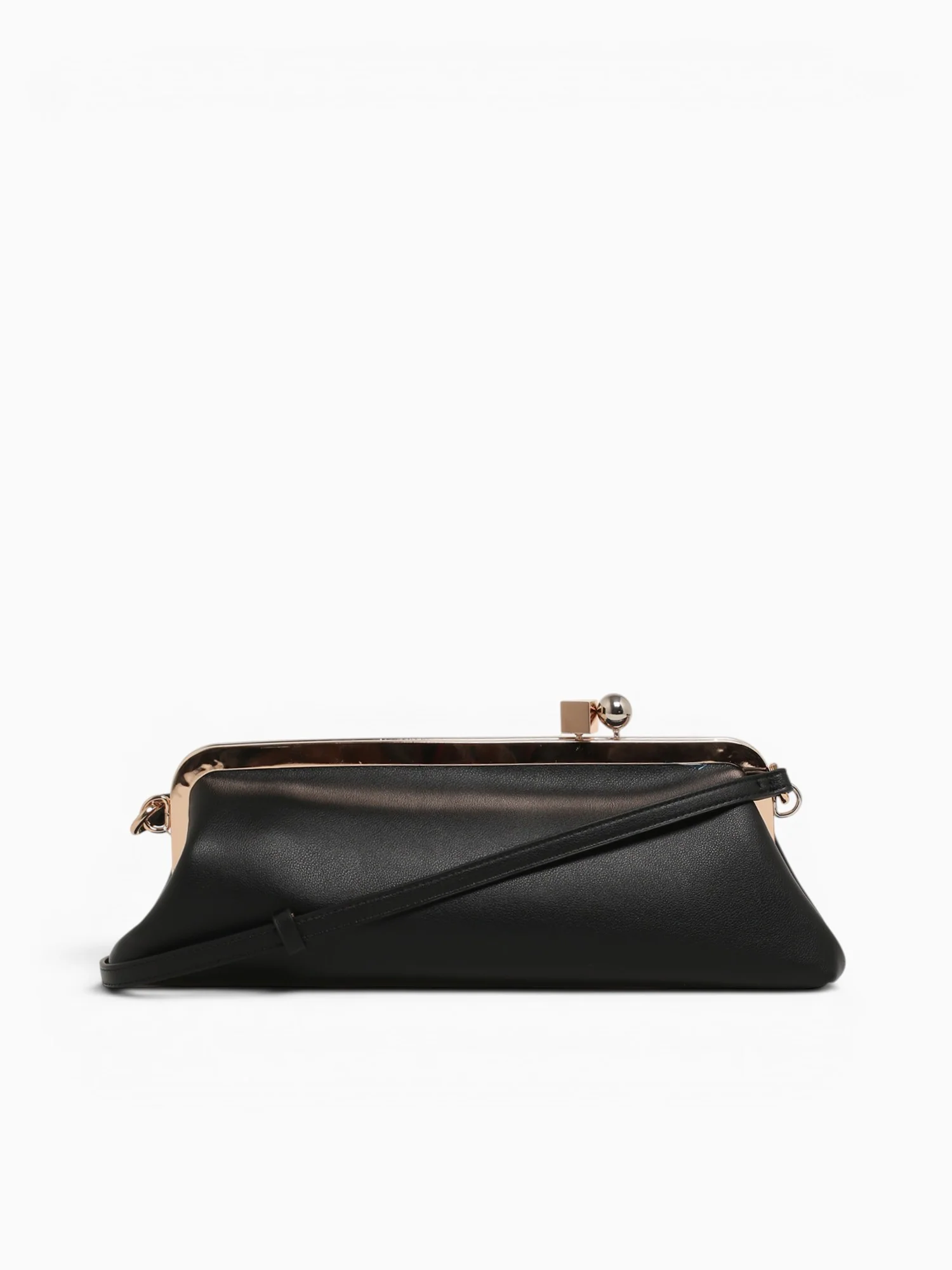Valentina Kisslock Clutch Black - Image 2