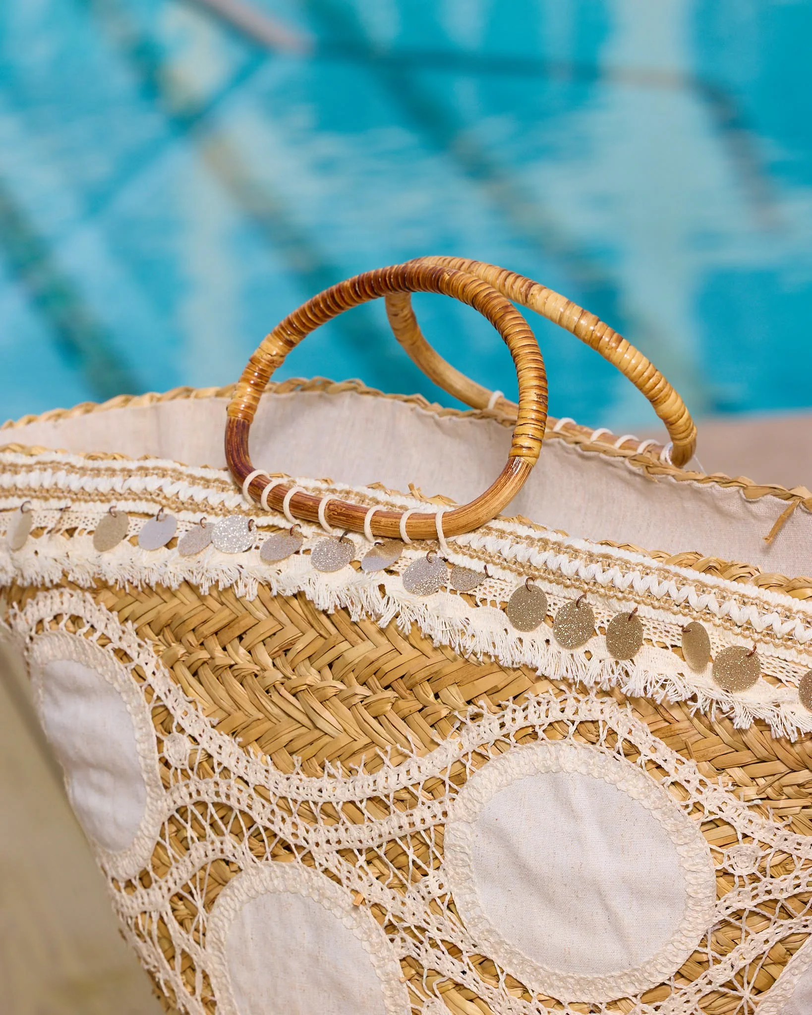 Wave Tote Beige - Image 3