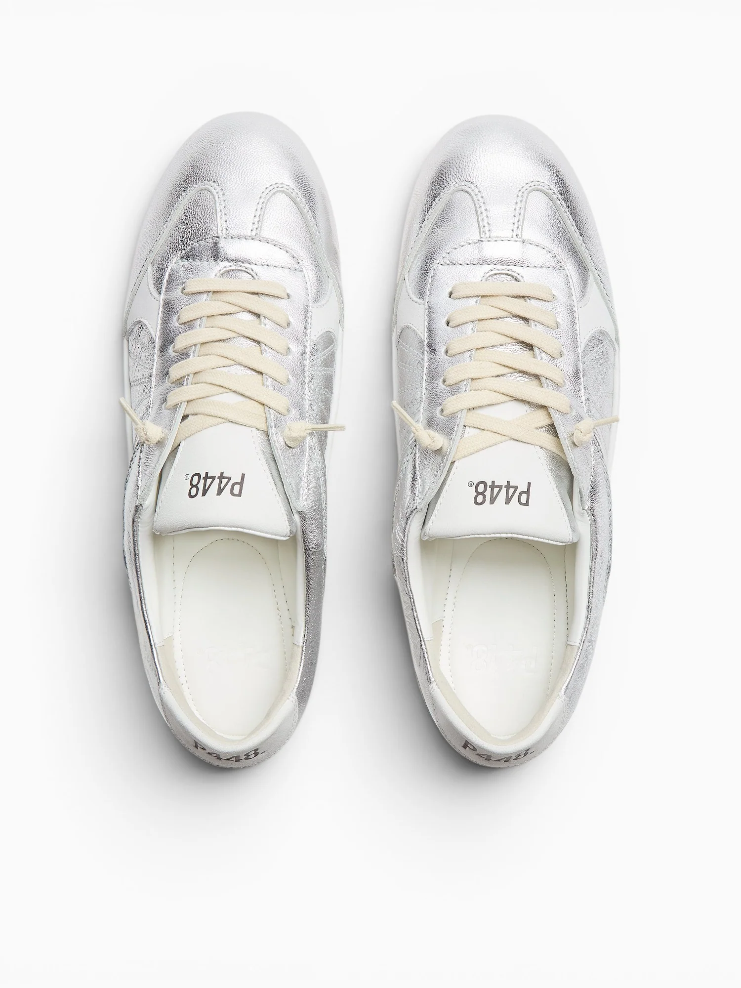 Lisbon Silver White leather - Image 4