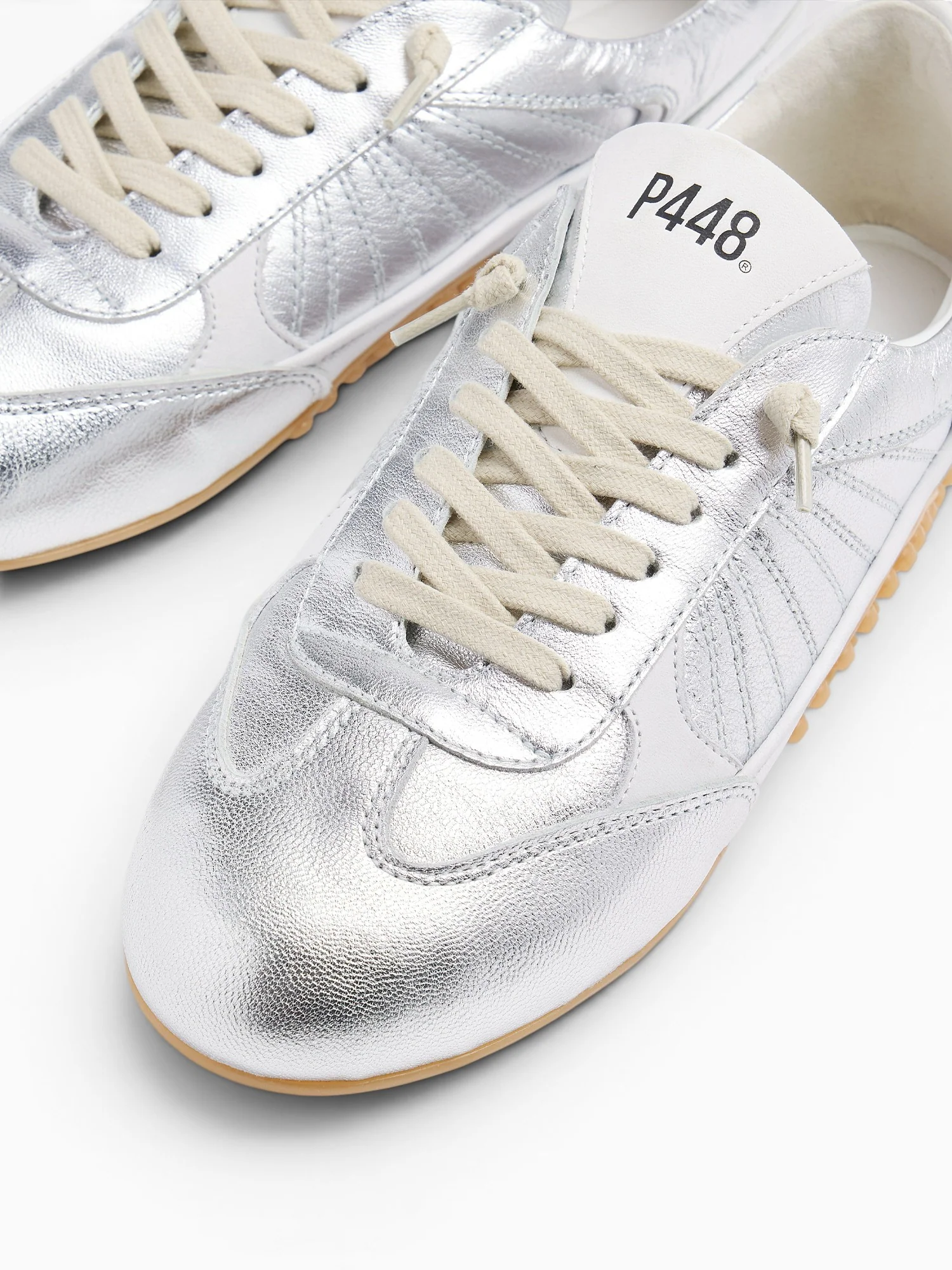 Lisbon Silver White leather - Image 6