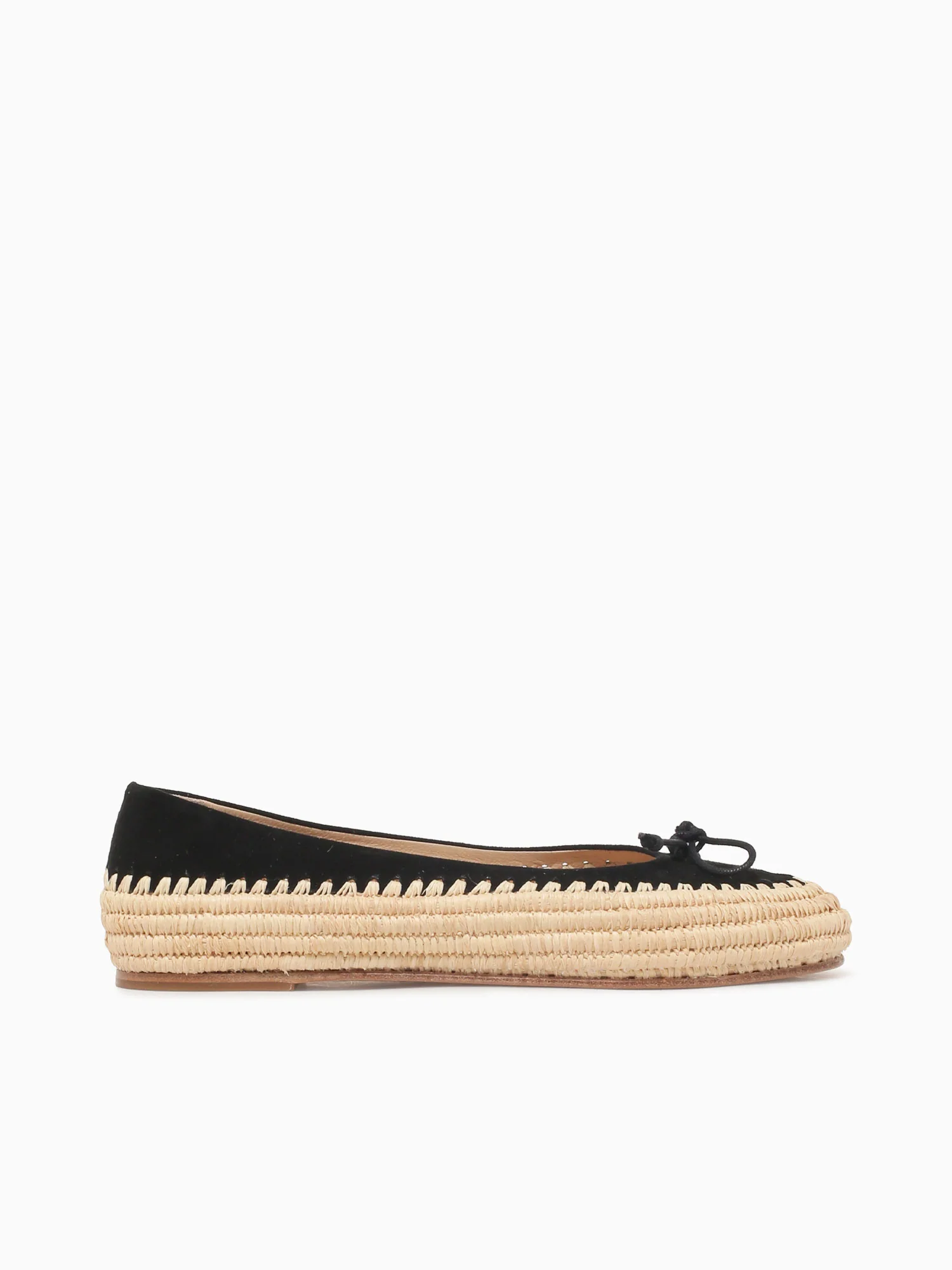 Tina Black Kid Suede