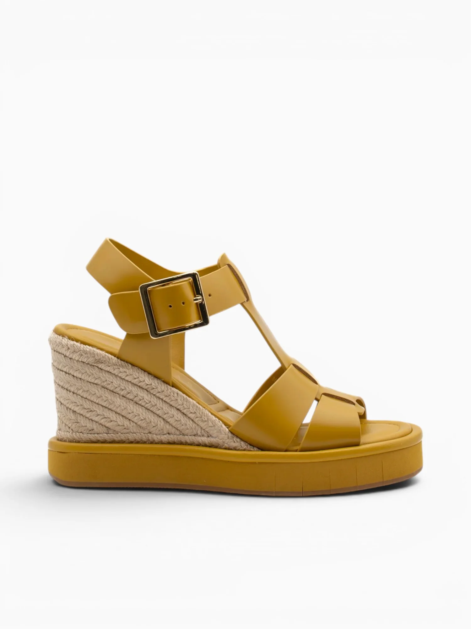 Elie Ochre Cowhide