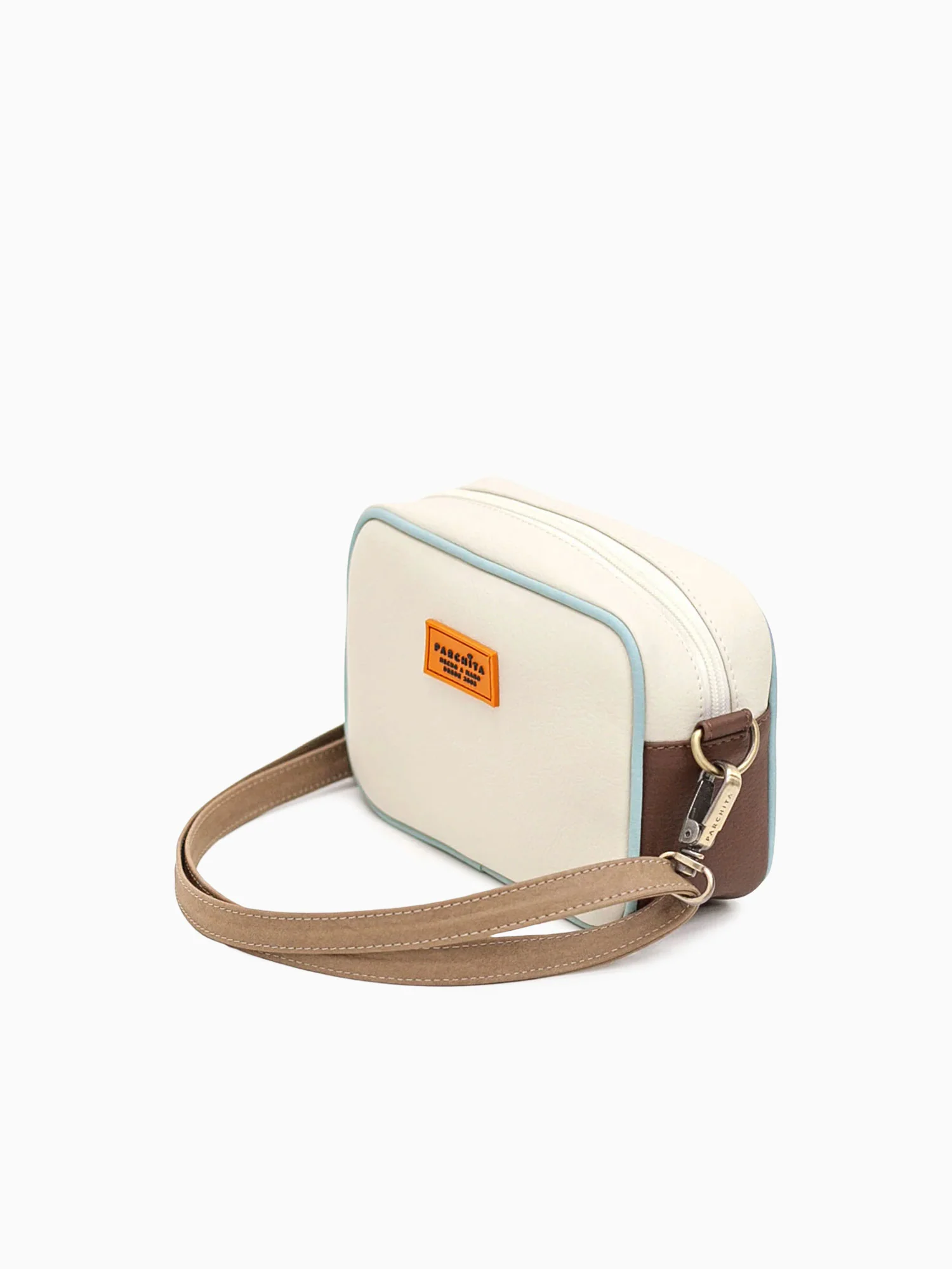 Bandolera Mika Beige X Marron - Image 3