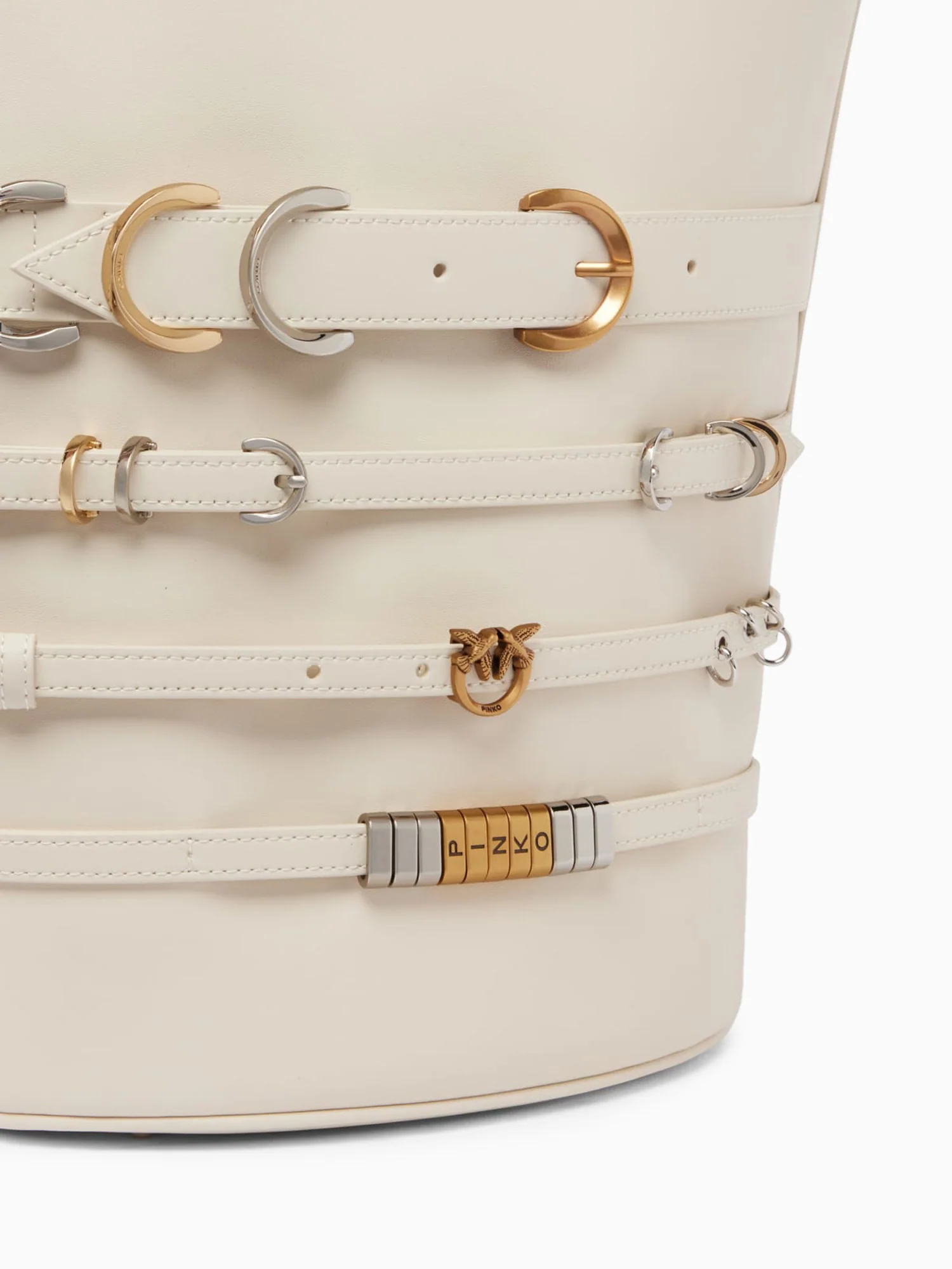 Belts Bucket Bianco Seta Mix - Image 2