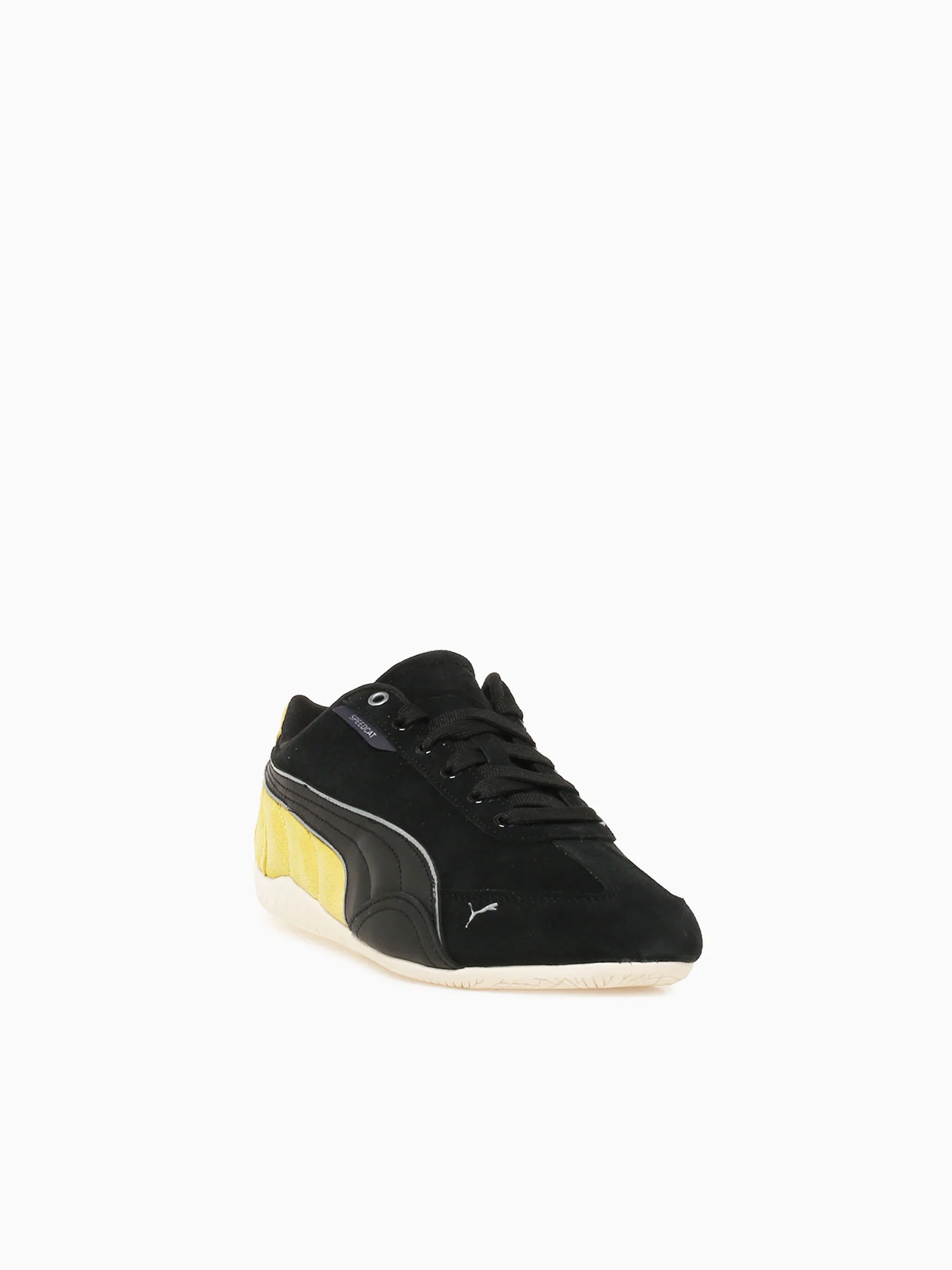 Ferrari Speedcat Blk Yellow suede - Image 2