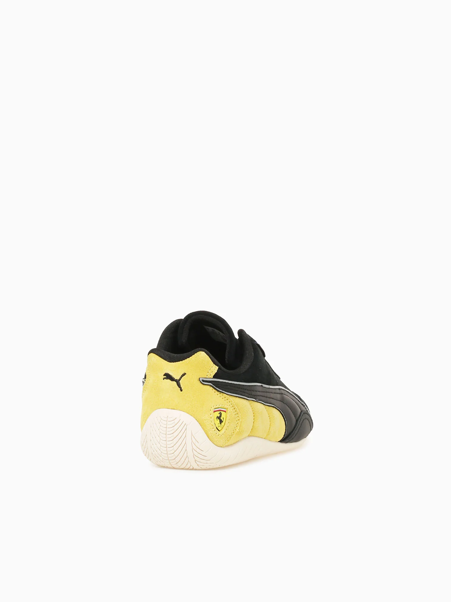 Ferrari Speedcat Blk Yellow suede - Image 4