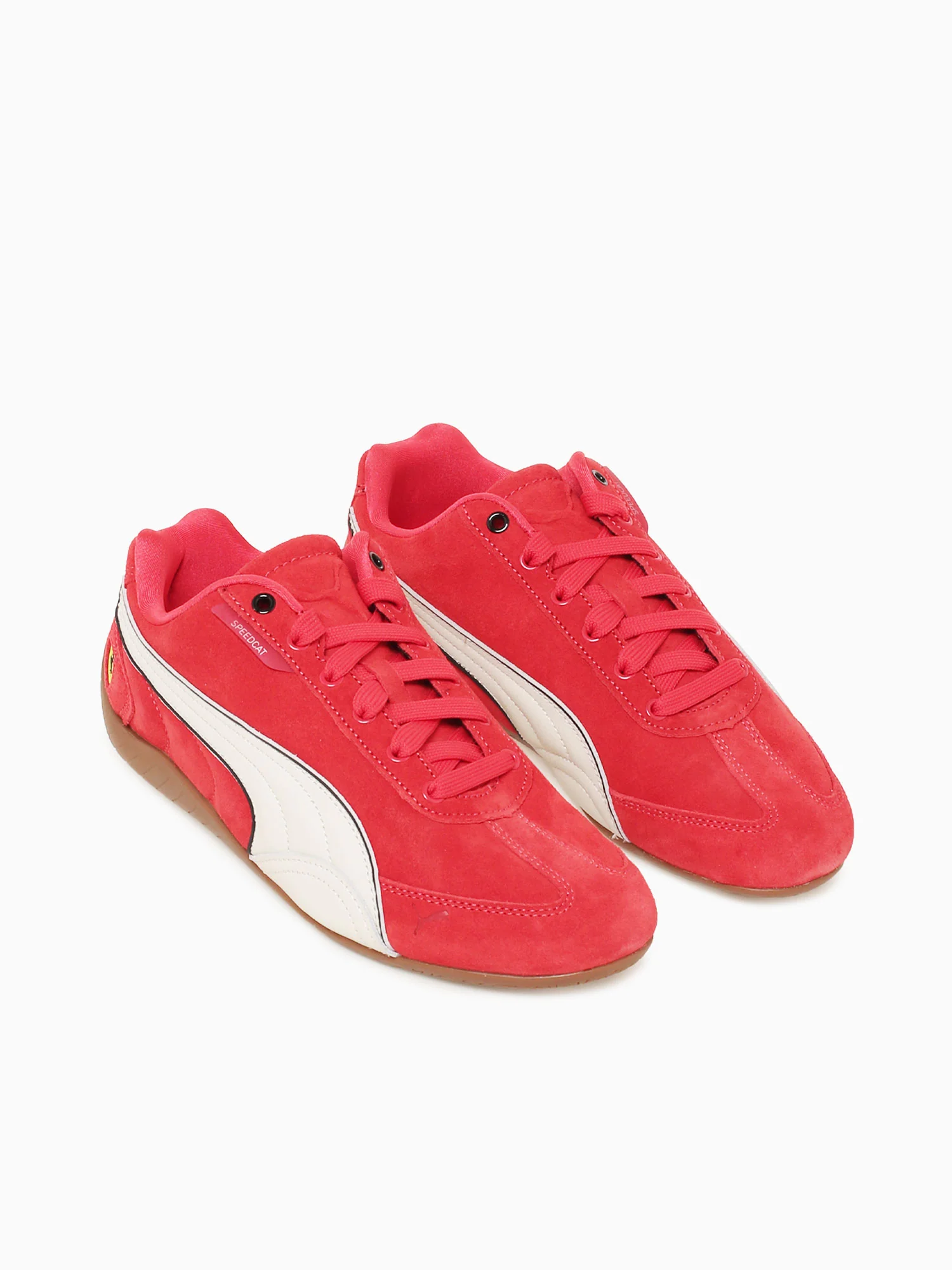 Ferrari Speedcat Red White suede - Image 5