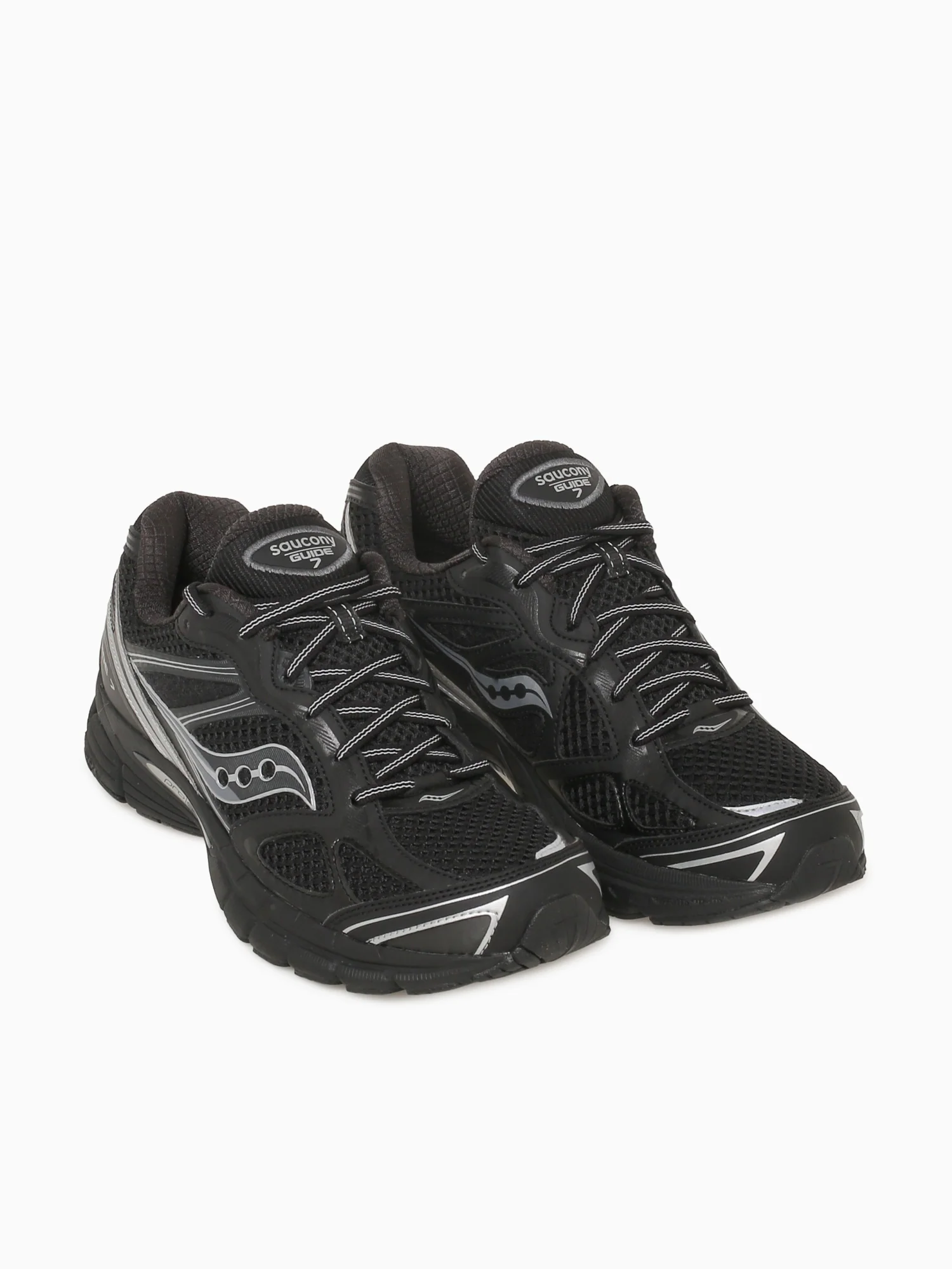 Progrid Guide7 Black Silver leather Mesh - Image 5