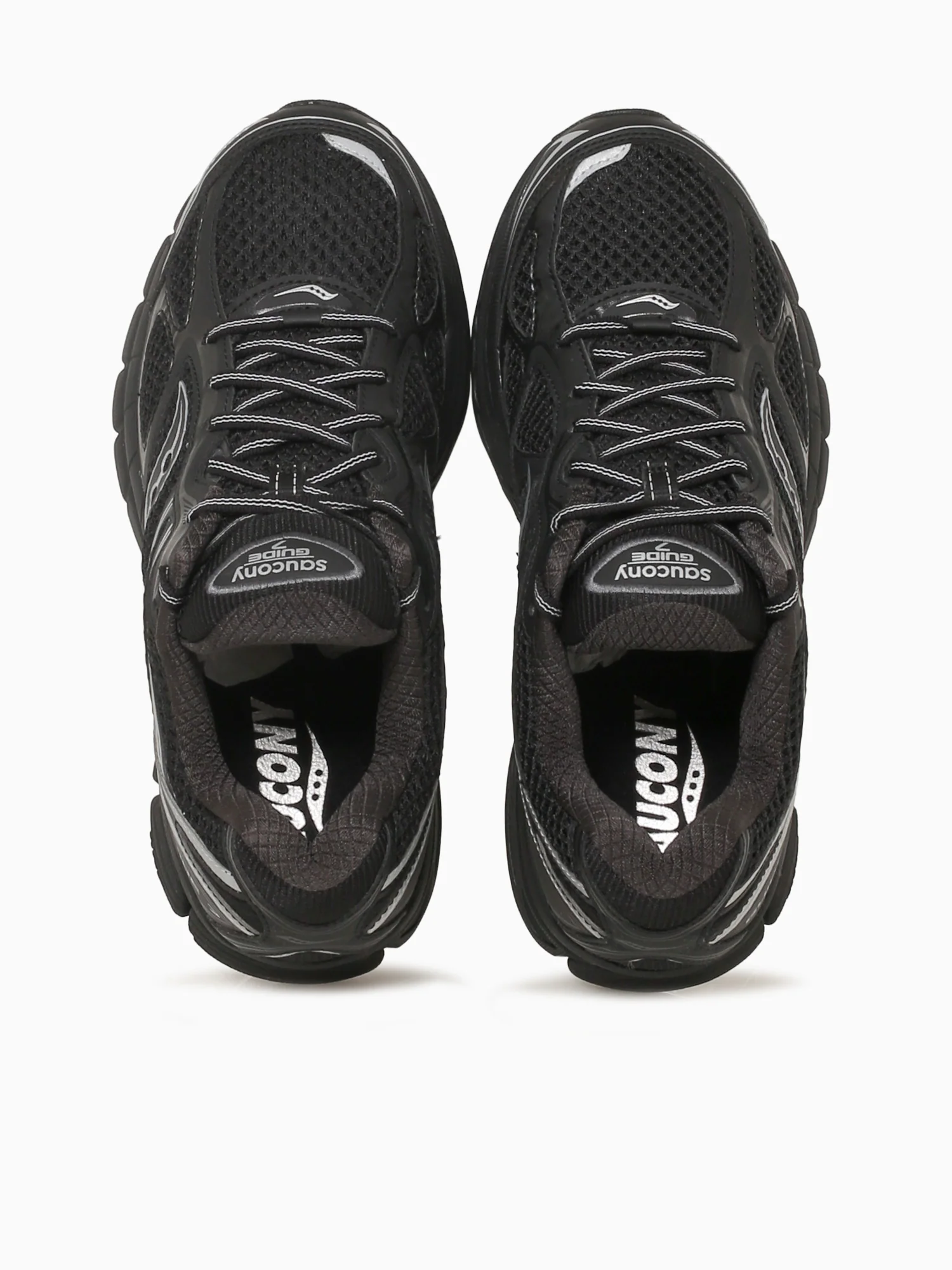 Progrid Guide7 Black Silver leather Mesh - Image 7