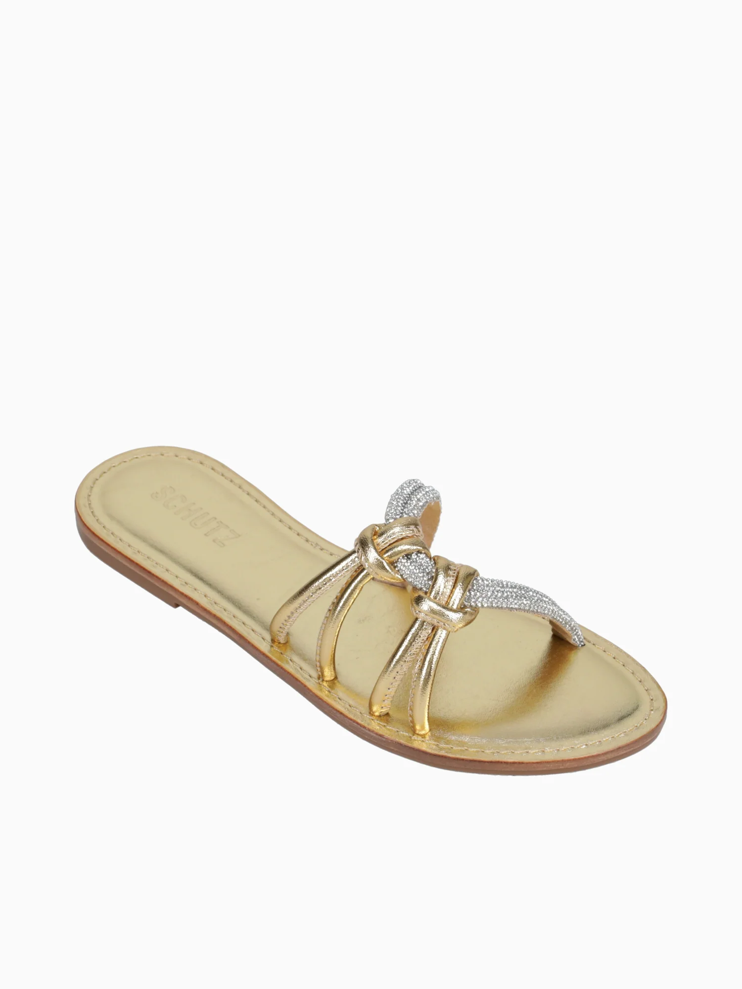 Sabrina Cristal Ouro metal Enfeite - Image 6