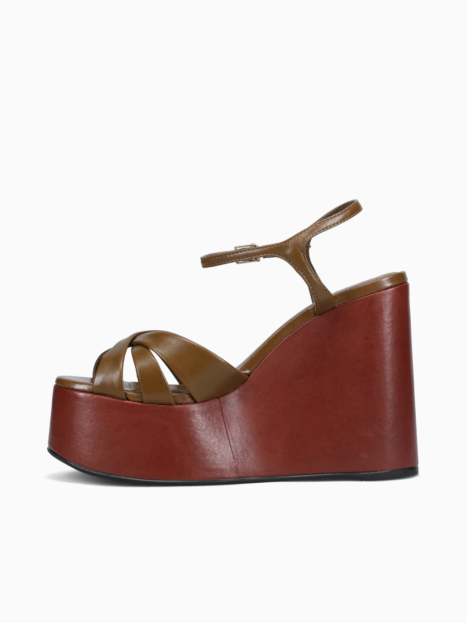 Salome Dried Olive Leather - Image 4