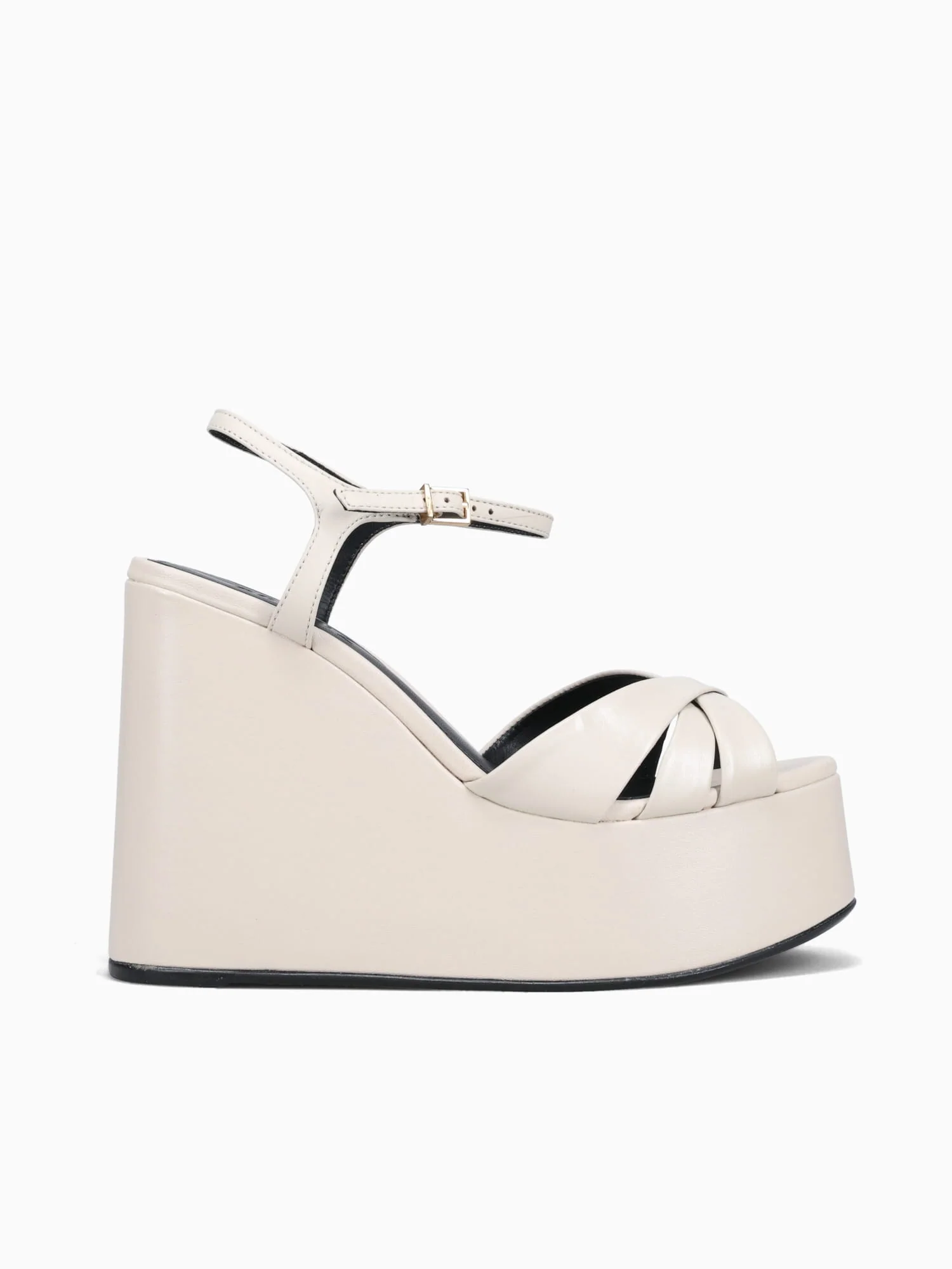 Salome Sugar White Leather