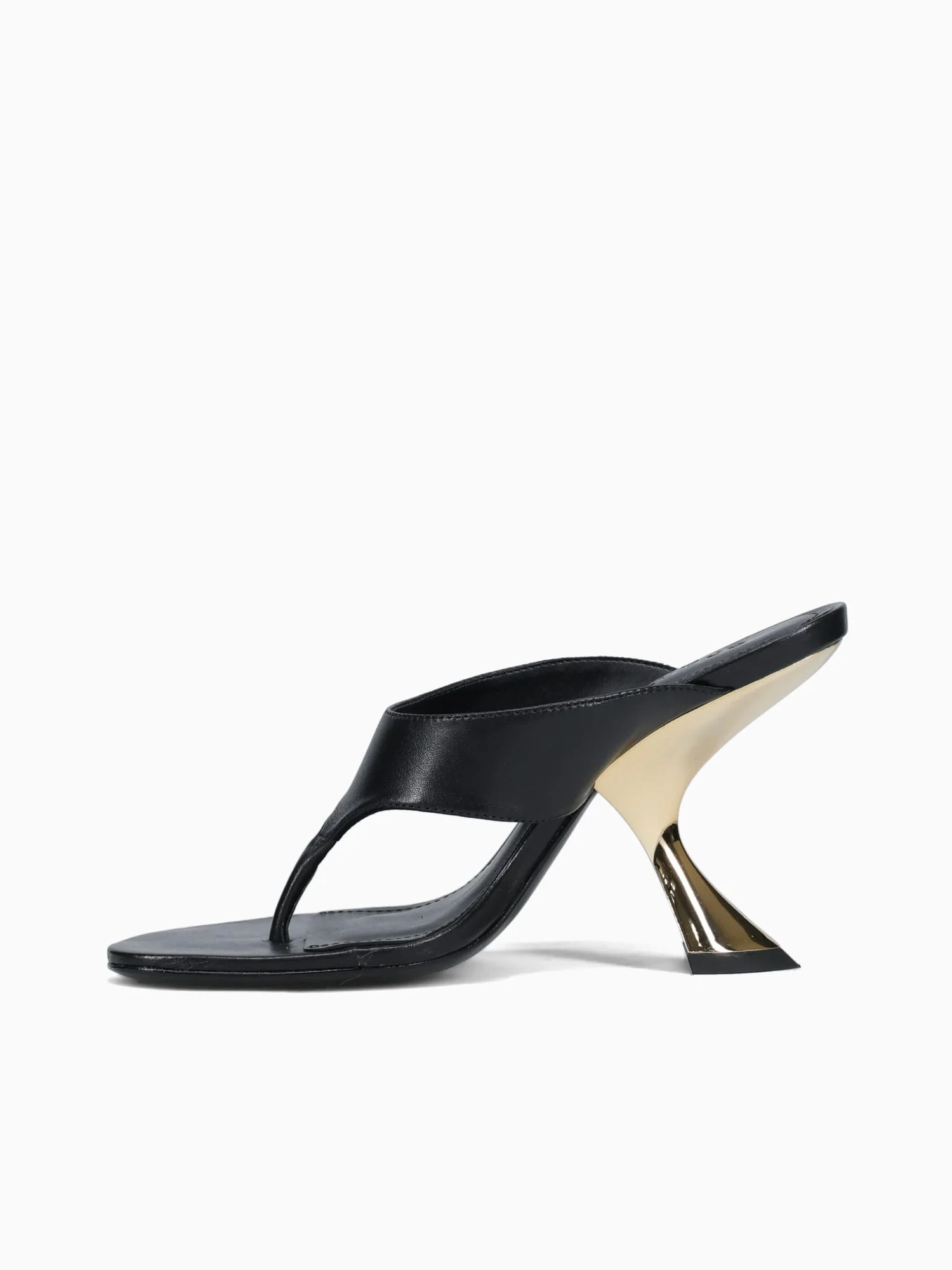 Sugey Black Bright Casein Leather - Image 4