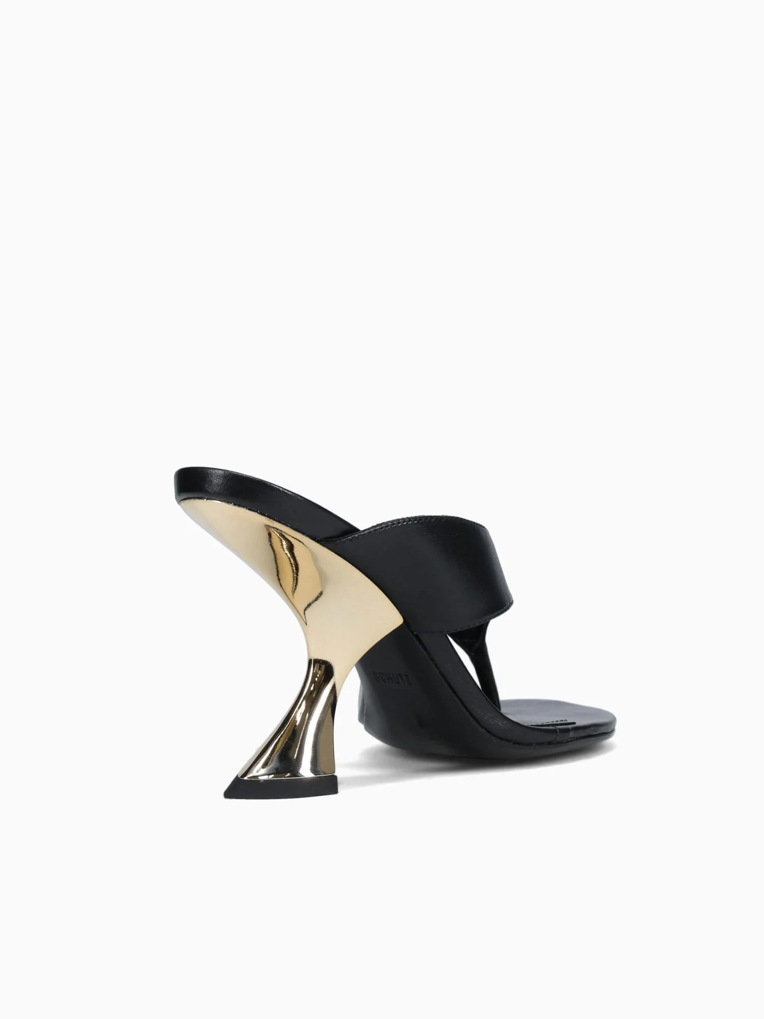 Sugey Black Bright Casein Leather - Image 5