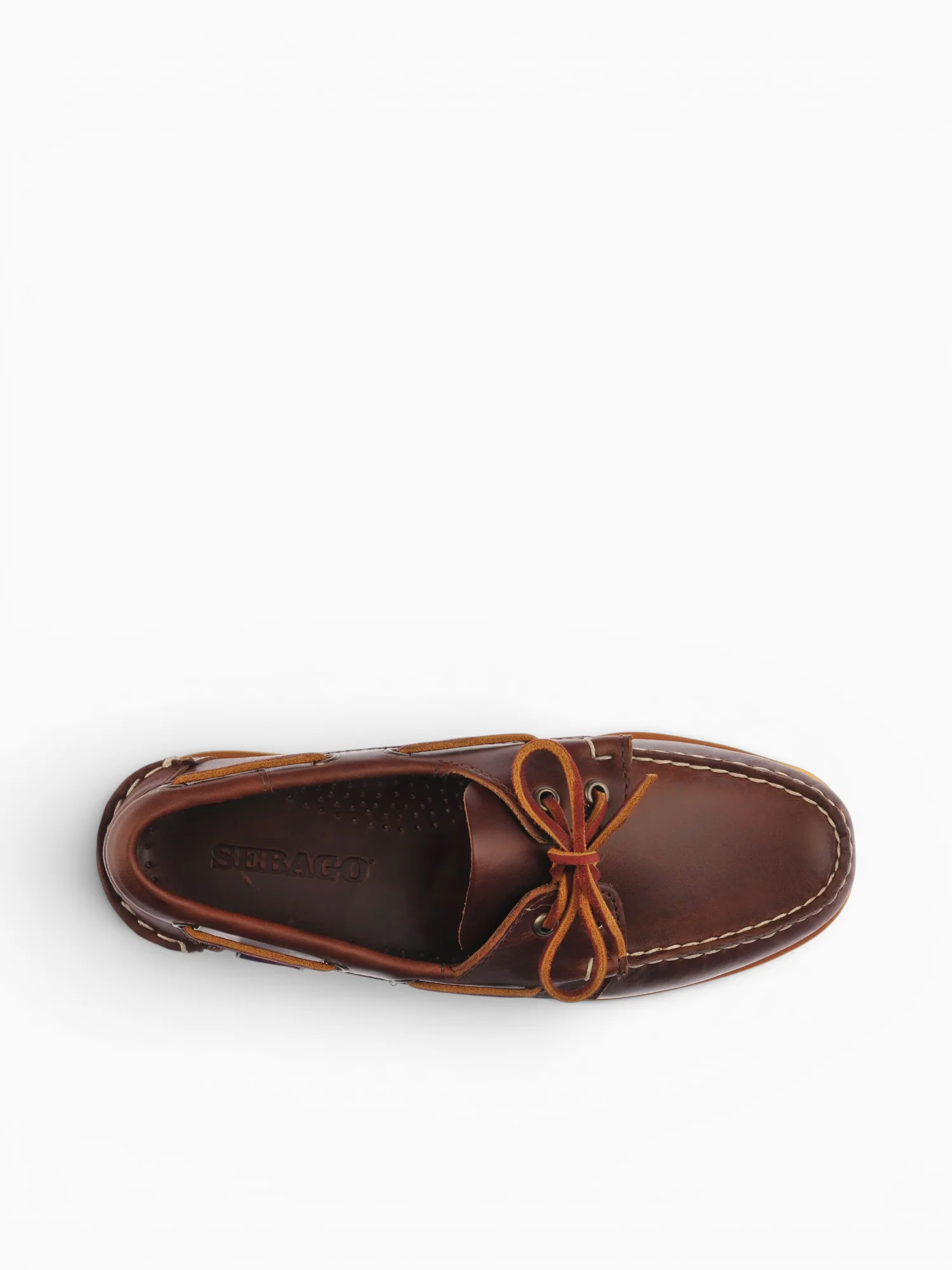 Docksides Portland Brown Honey waxed lea - Image 3
