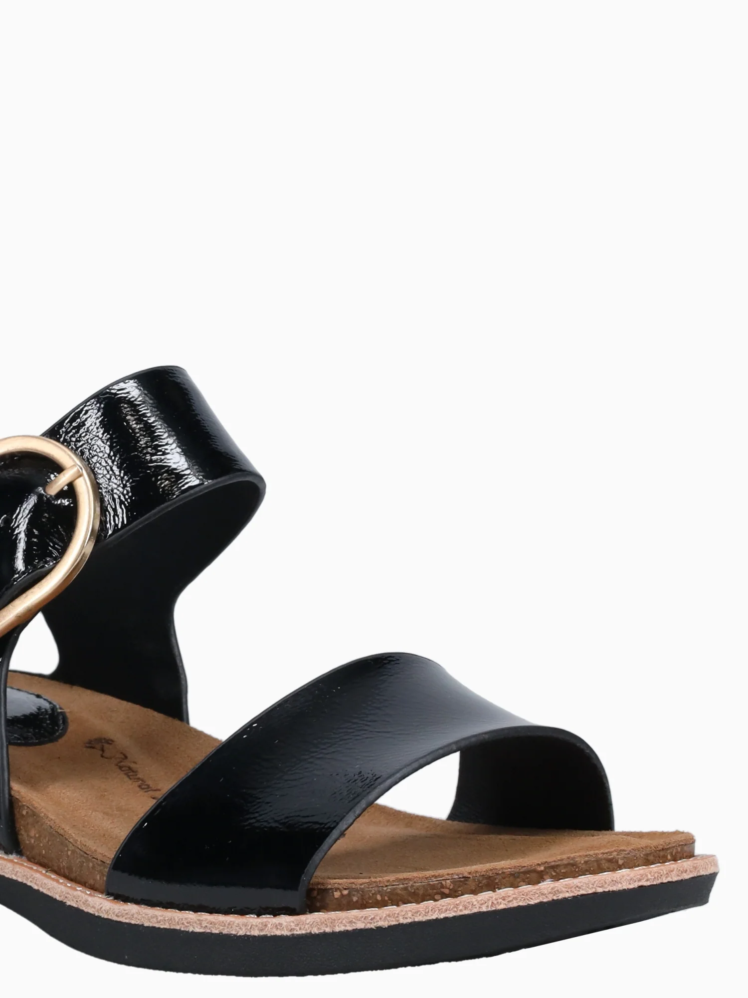 Bali Black Crinckle Patent - Image 6