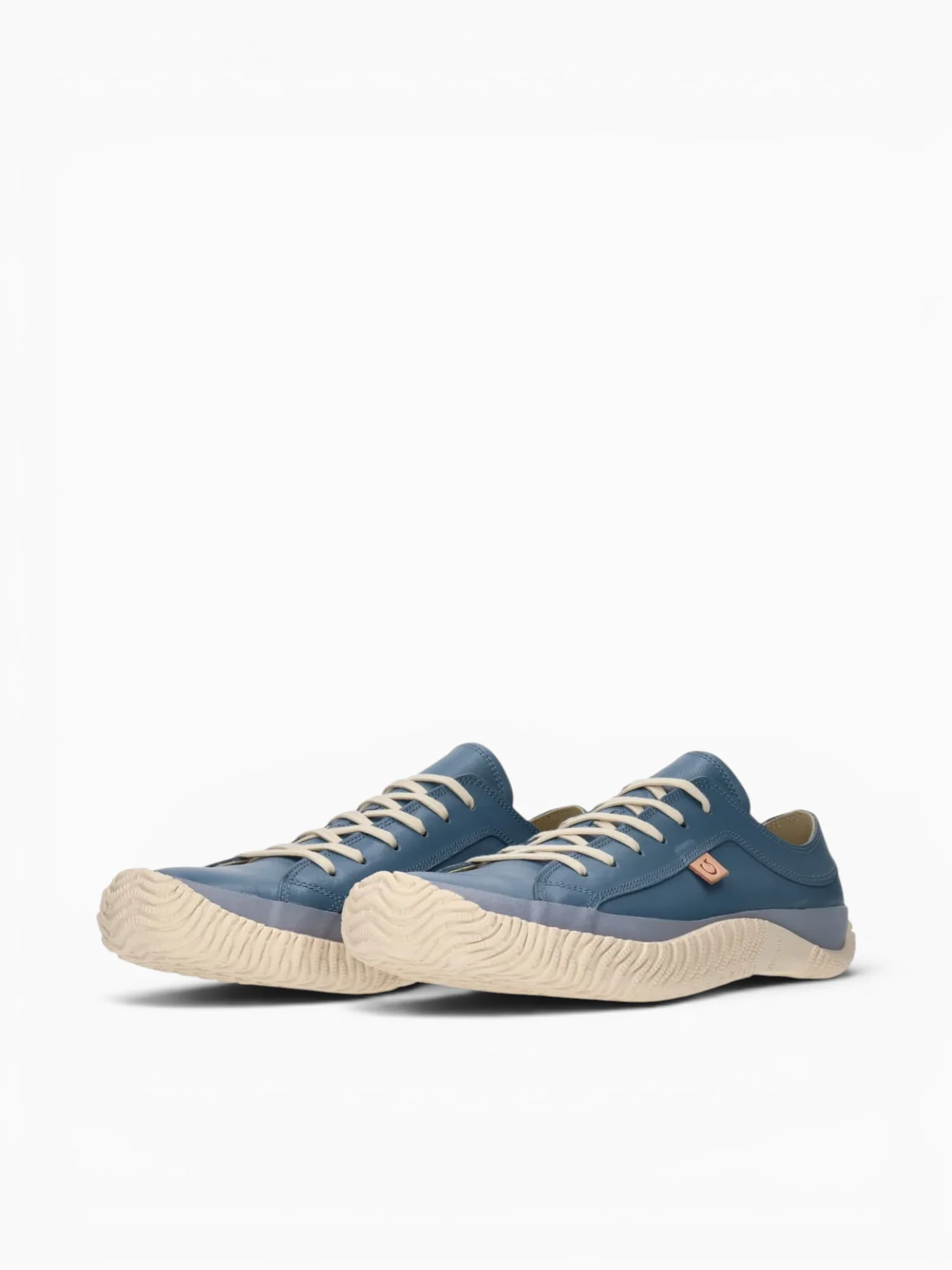 Iconic Grey Blue  Leather - Image 2