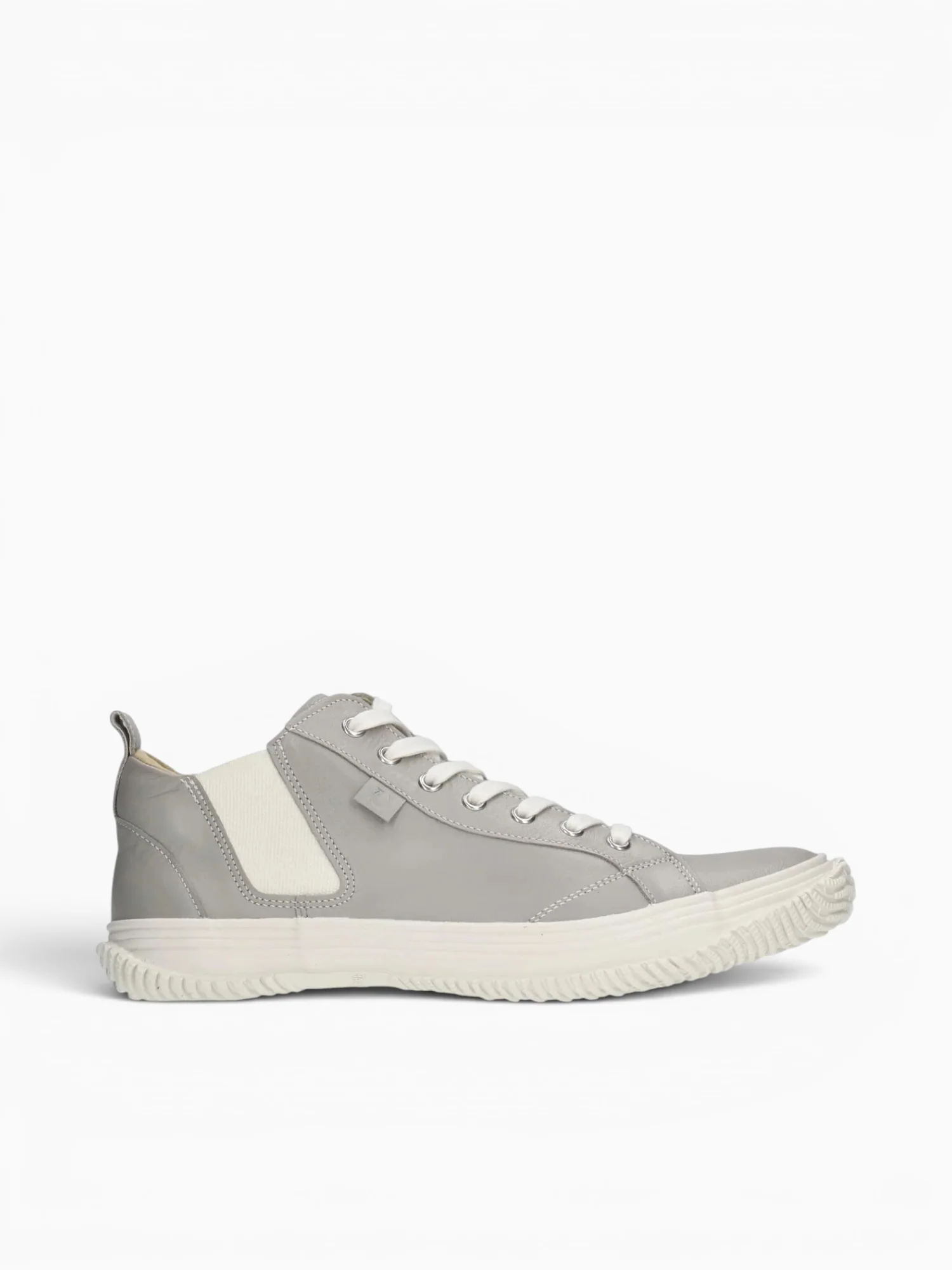 Popular Boot Light Grey Leather