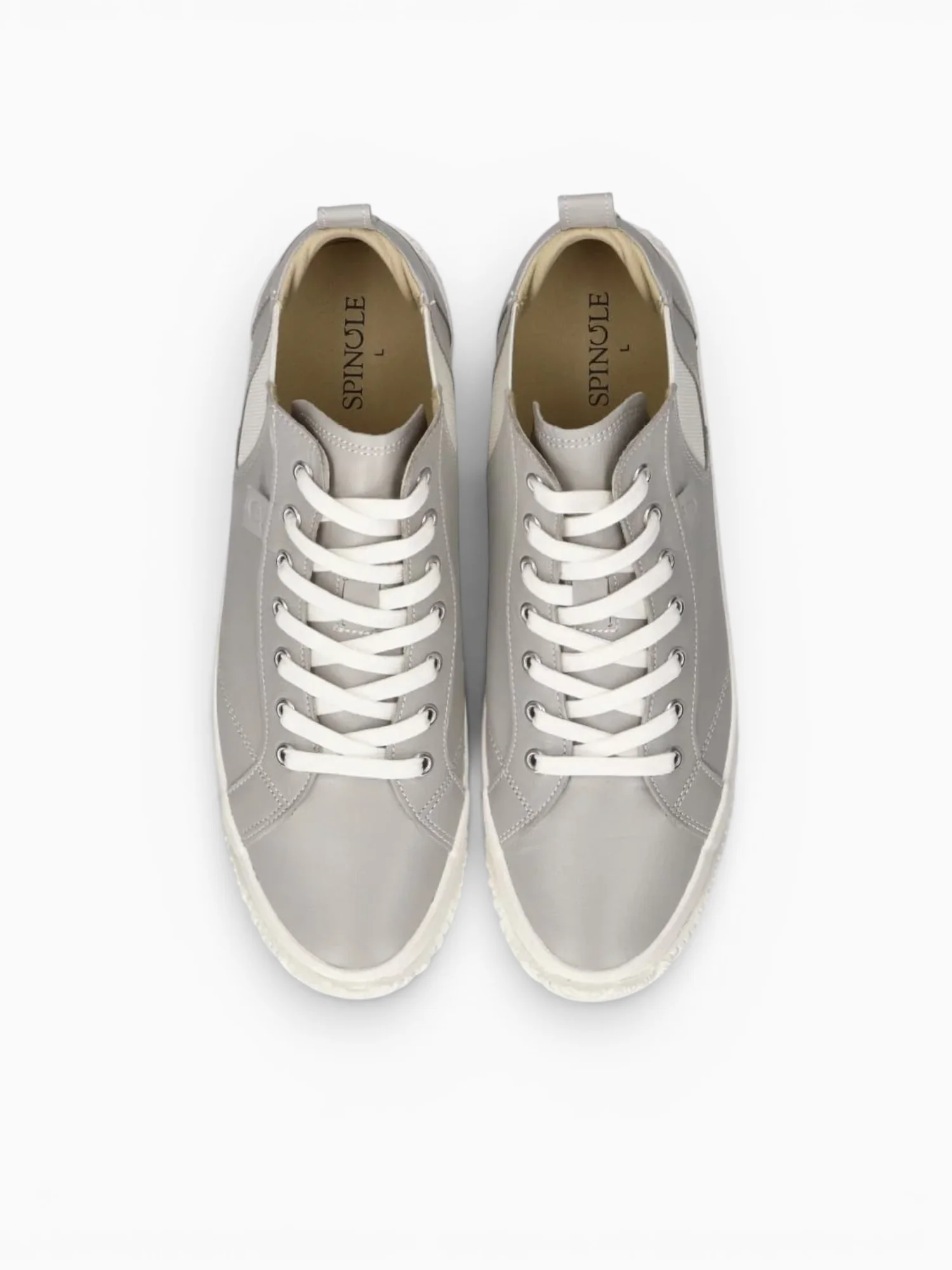Popular Boot Light Grey Leather - Image 5