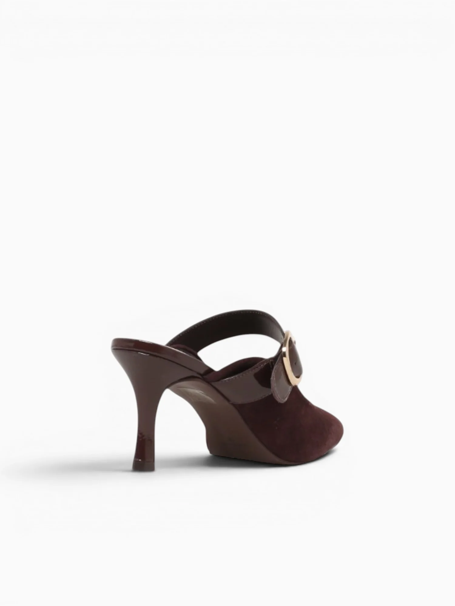 Greta Brown  Kid Suede Verniz - Image 4