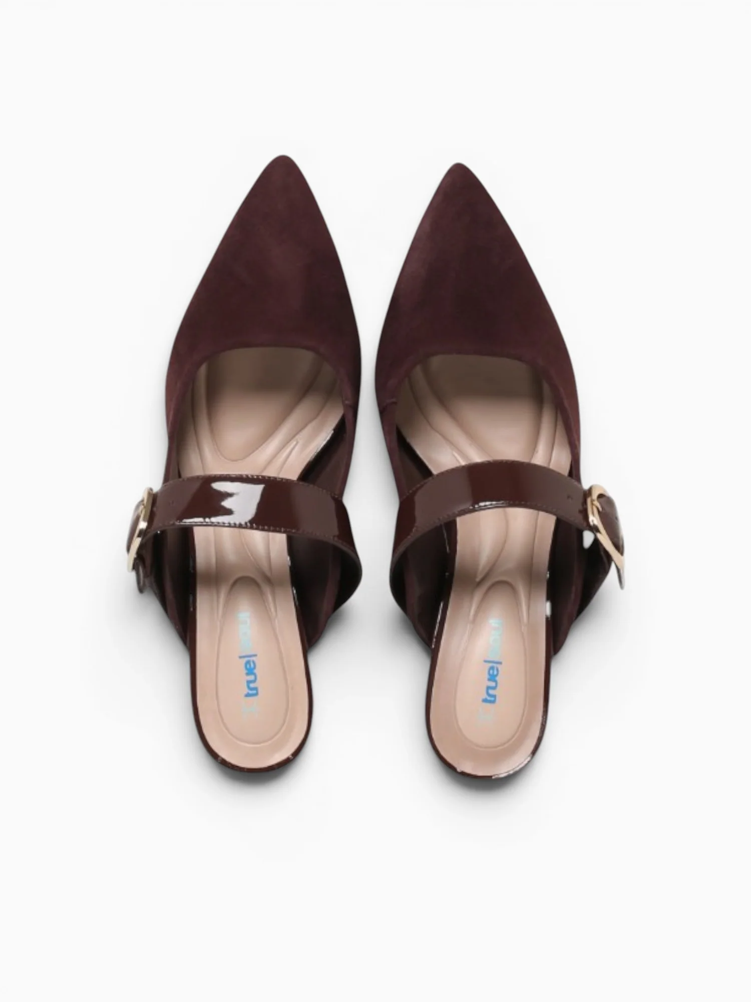 Greta Brown  Kid Suede Verniz - Image 6