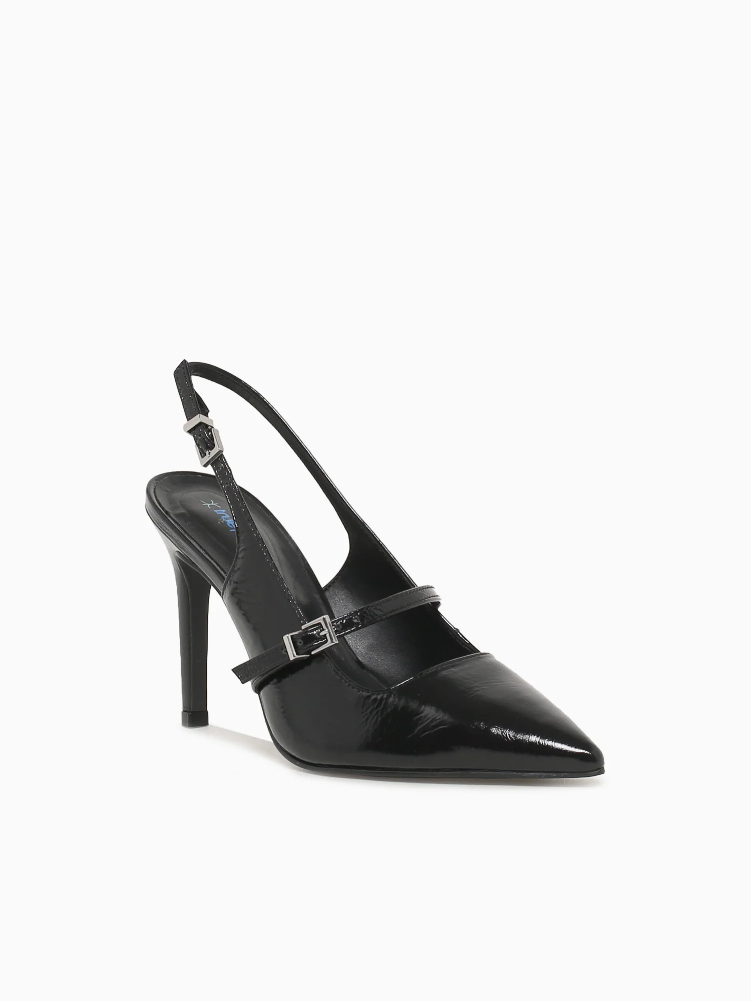 Pura Black Crinkle Leather - Image 2