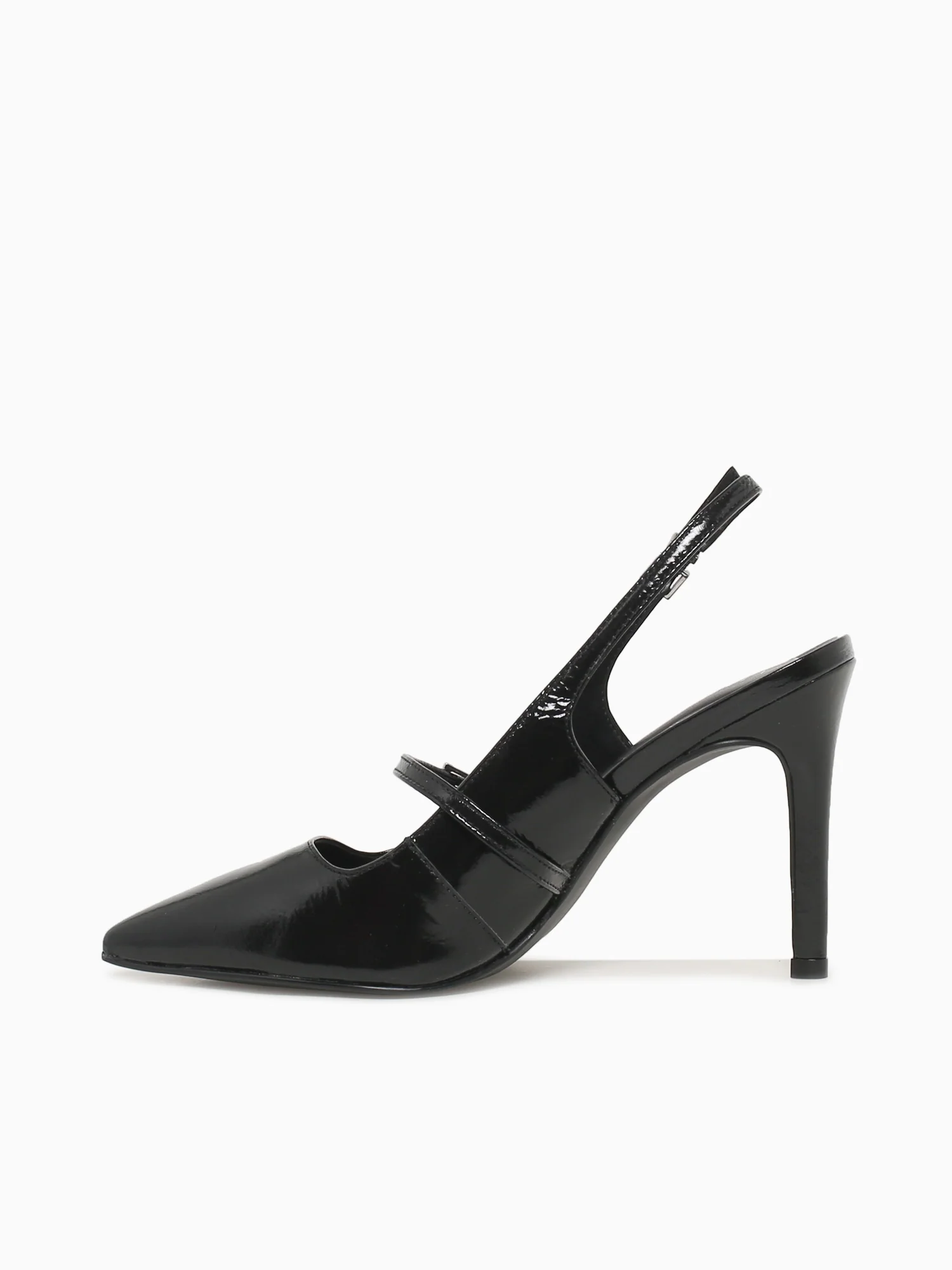 Pura Black Crinkle Leather - Image 3
