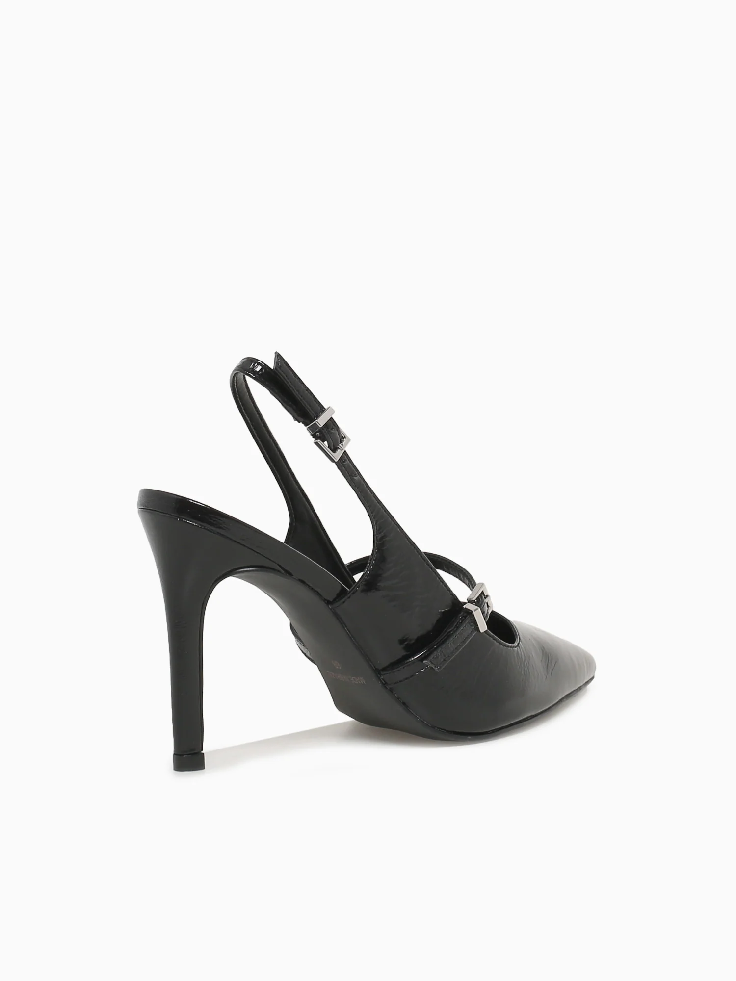 Pura Black Crinkle Leather - Image 4