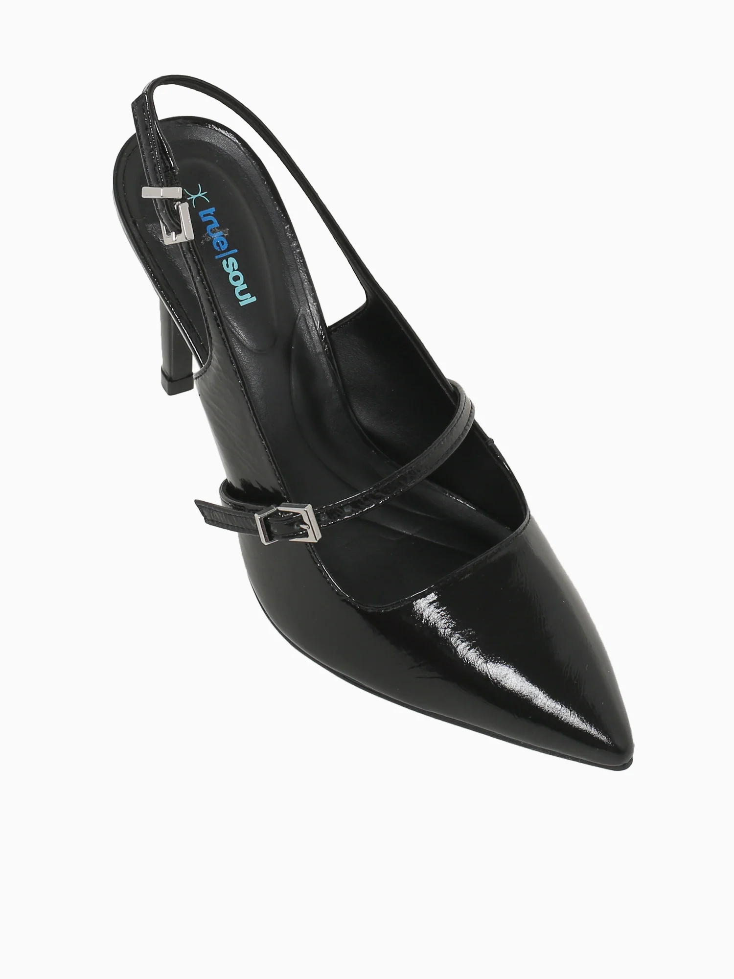 Pura Black Crinkle Leather - Image 5