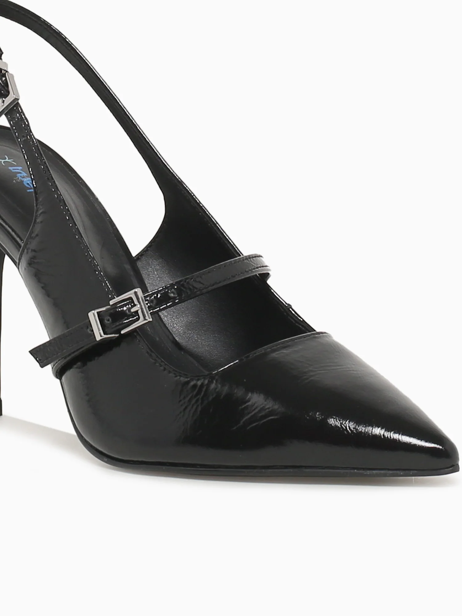 Pura Black Crinkle Leather - Image 6