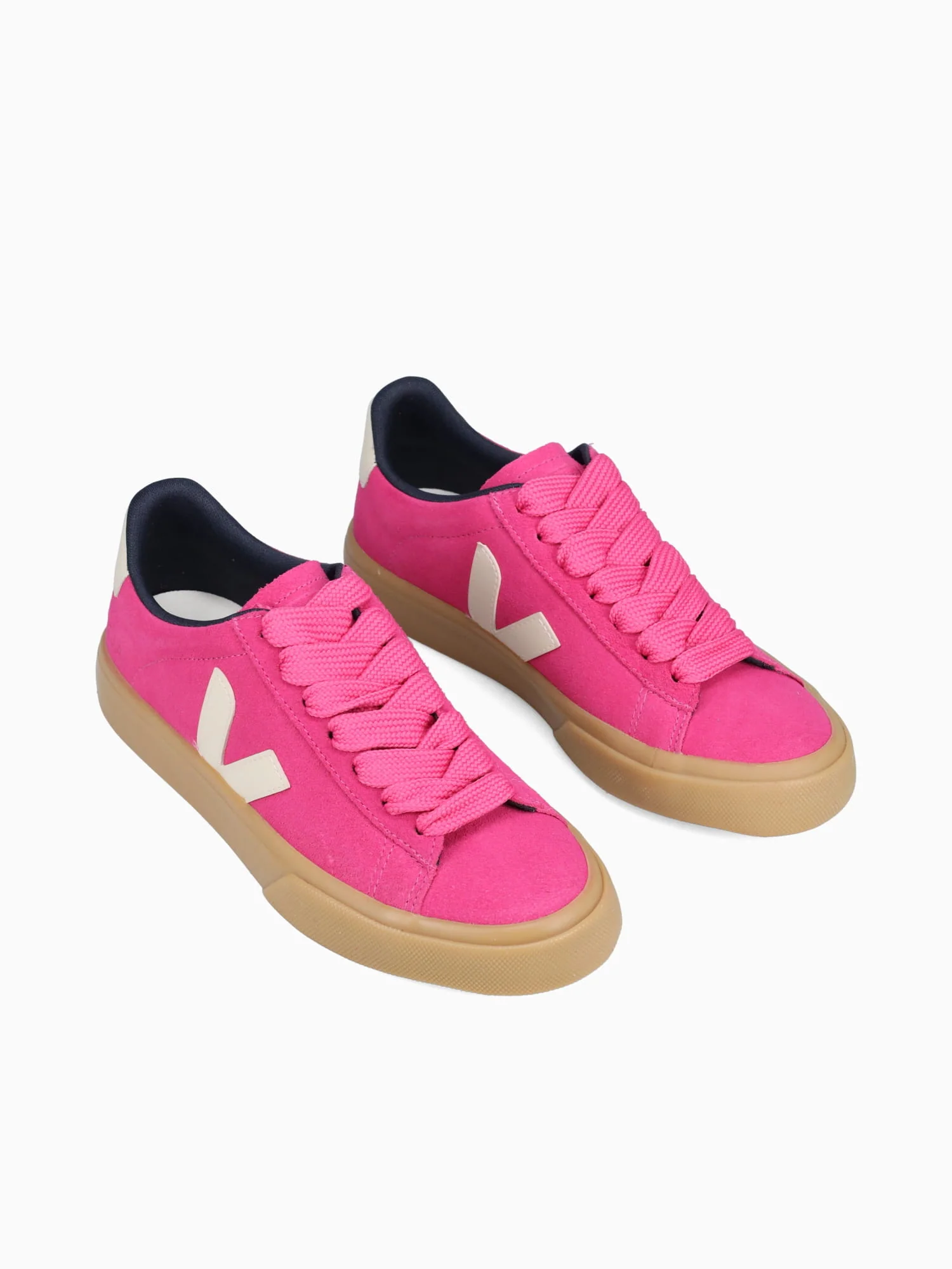 Campo Bold Pink Pierre Natural Suede - Image 3