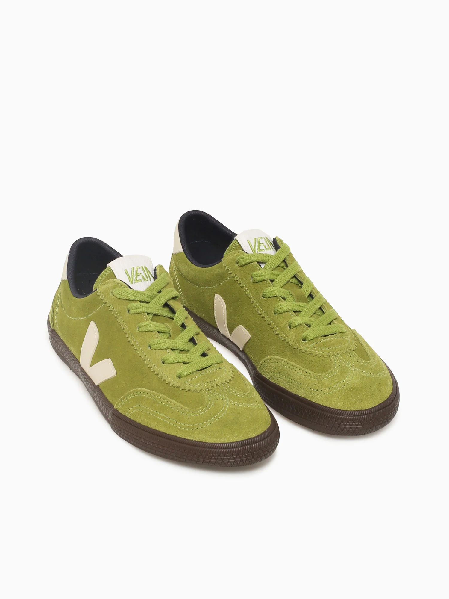 Volley Green Pierre Suede - Image 4
