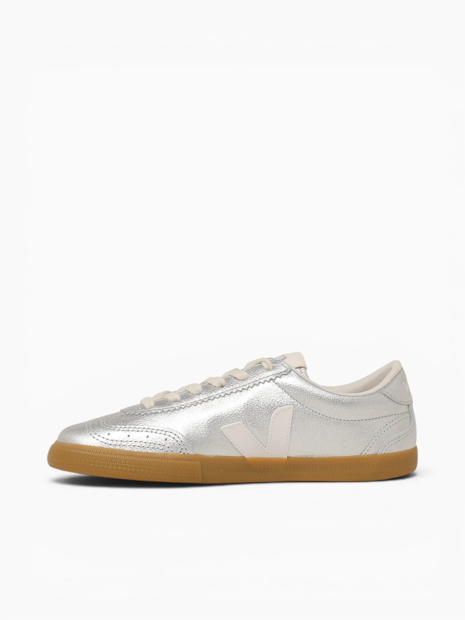 Volley Silver White O.t Leather - Image 3