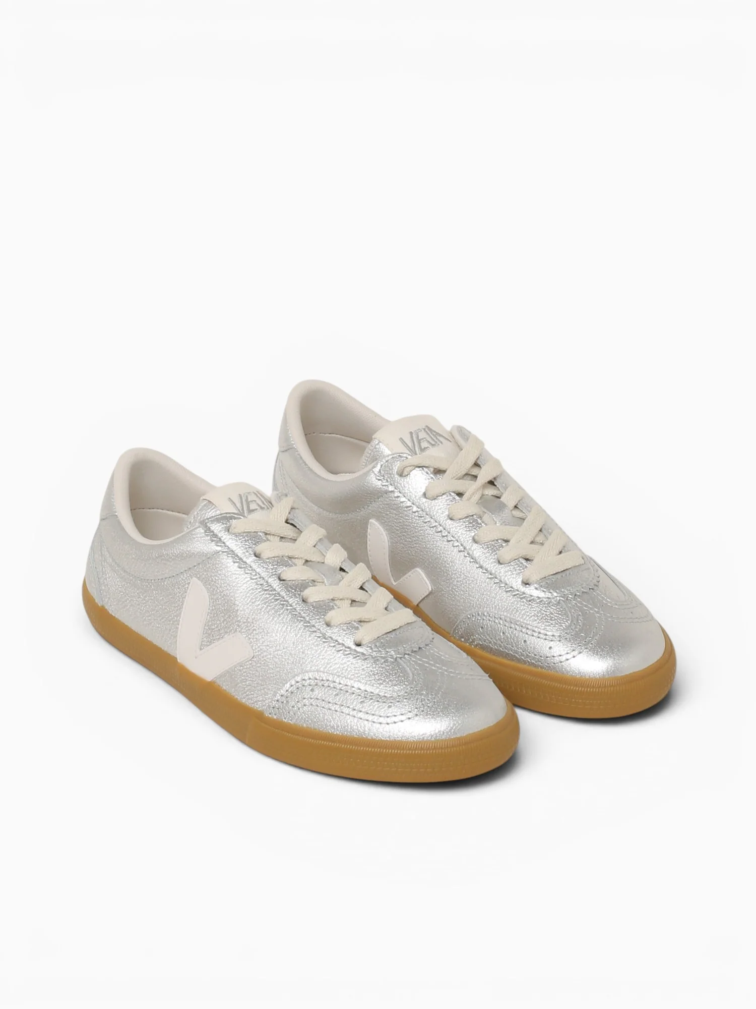 Volley Silver White O.t Leather - Image 5