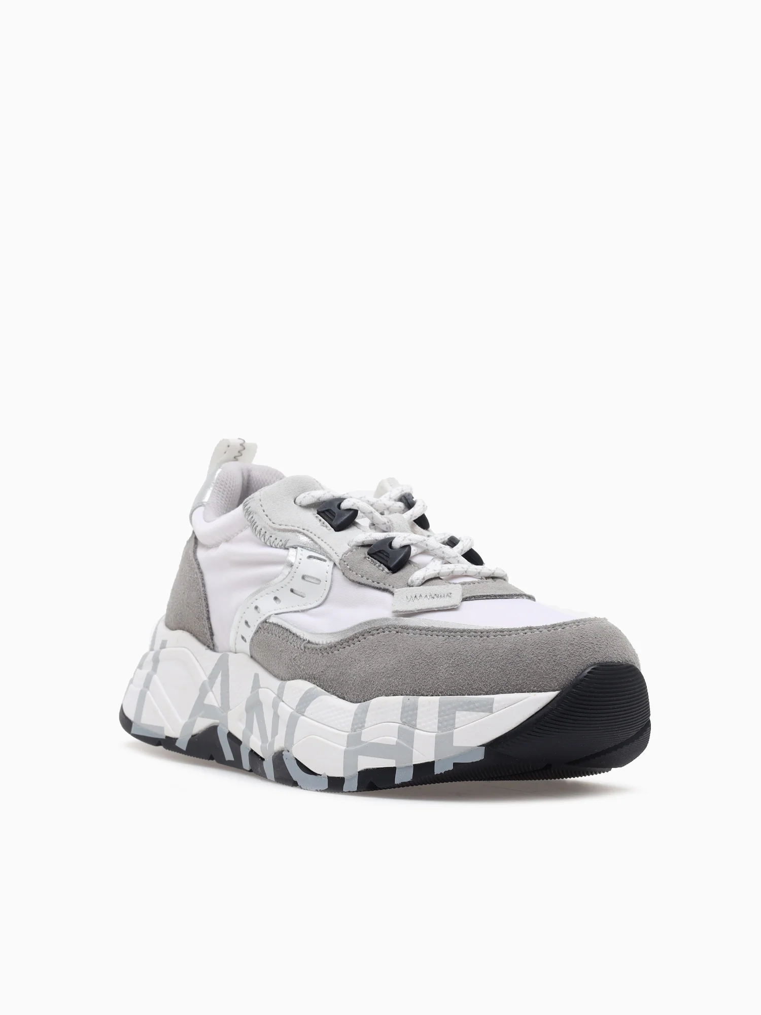 Club 105 Grey White suede Nylon - Image 2