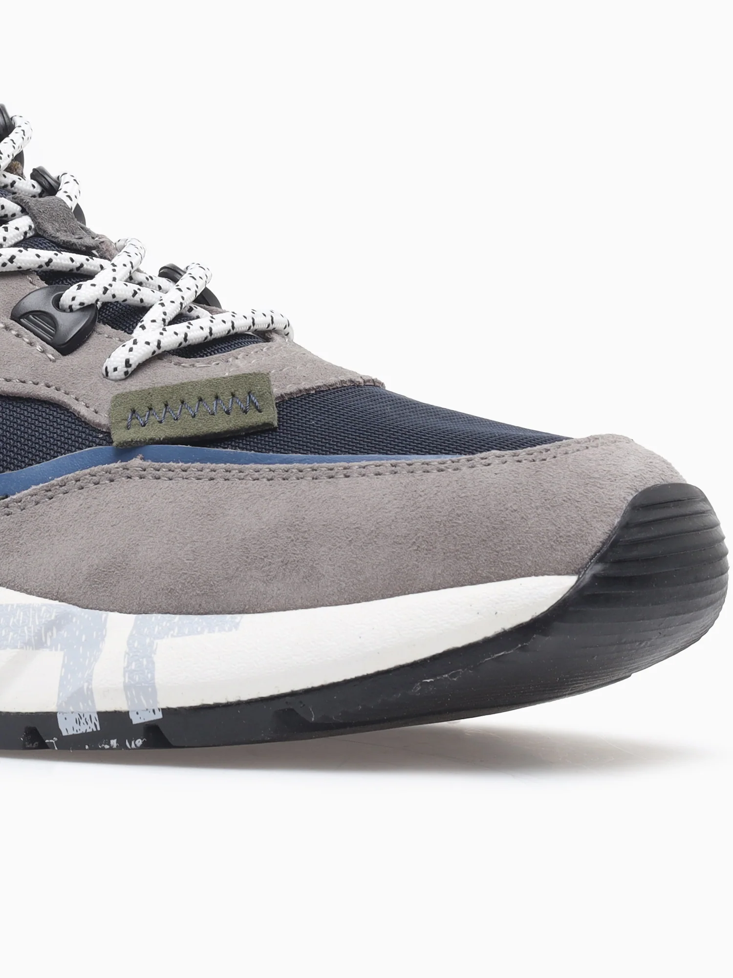 Club01 Grey Navy suede Net - Image 5