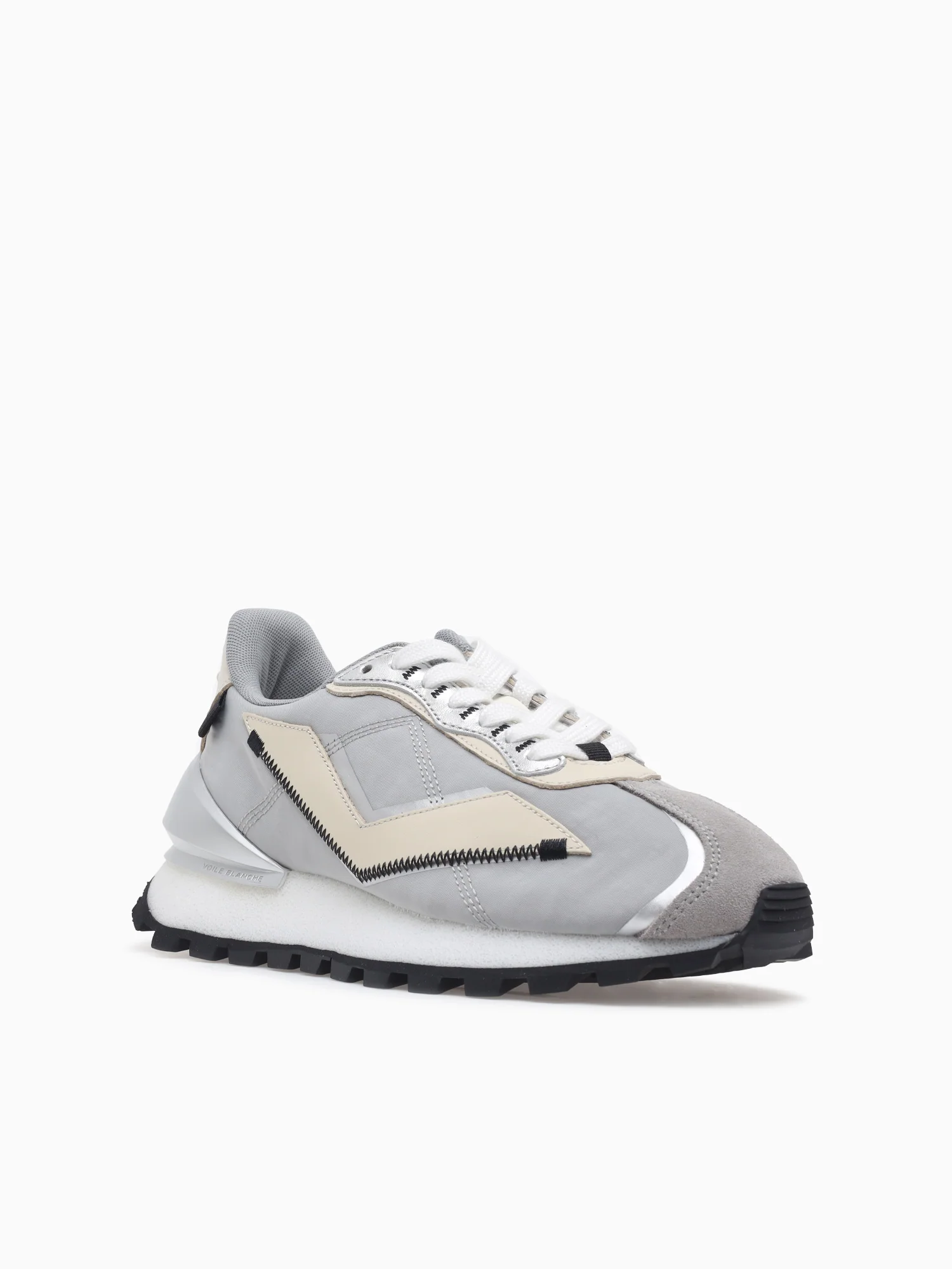 Qwark Spur 2 Woman Grey Silver suede Met - Image 2
