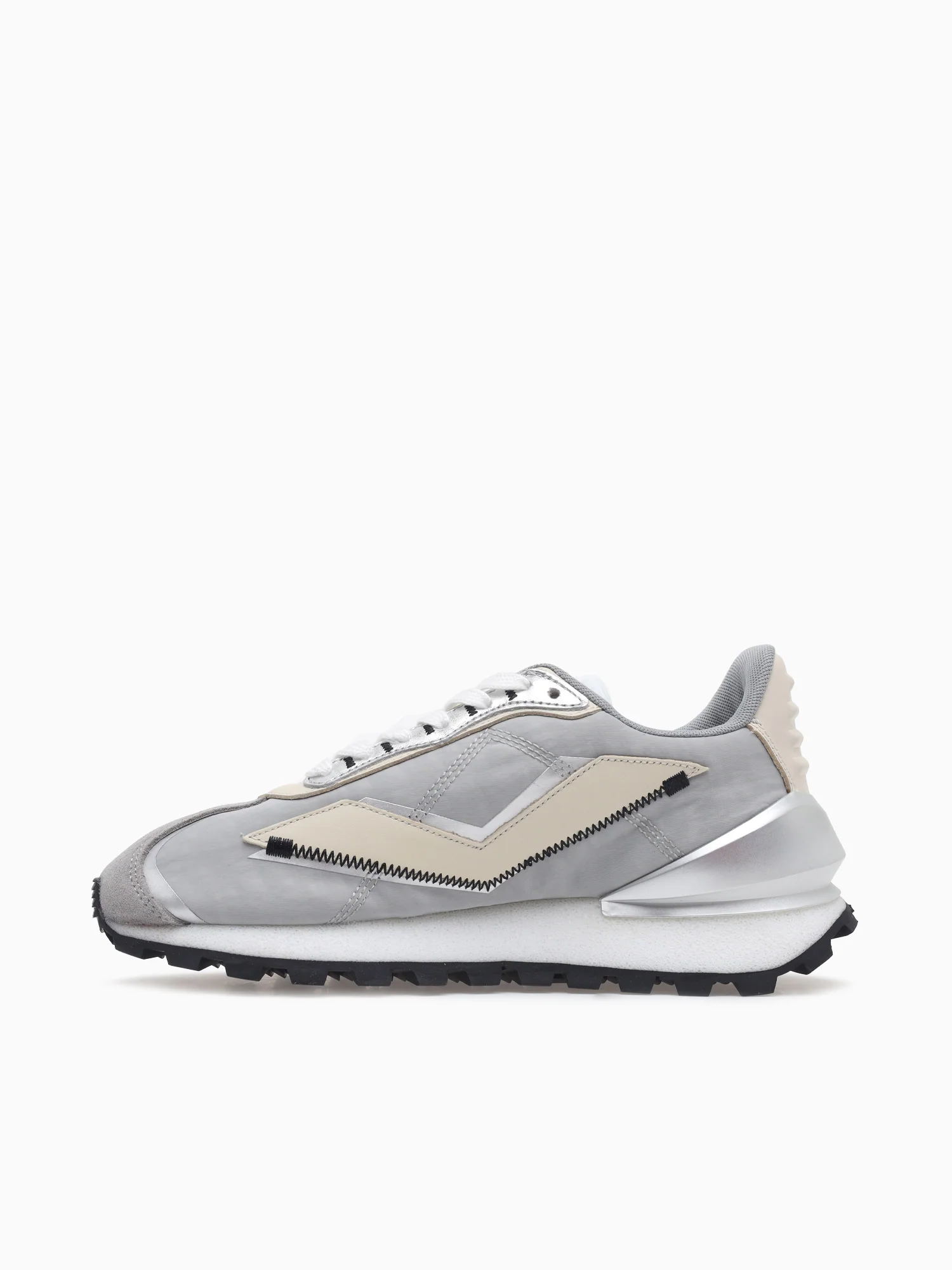 Qwark Spur 2 Woman Grey Silver suede Met - Image 3
