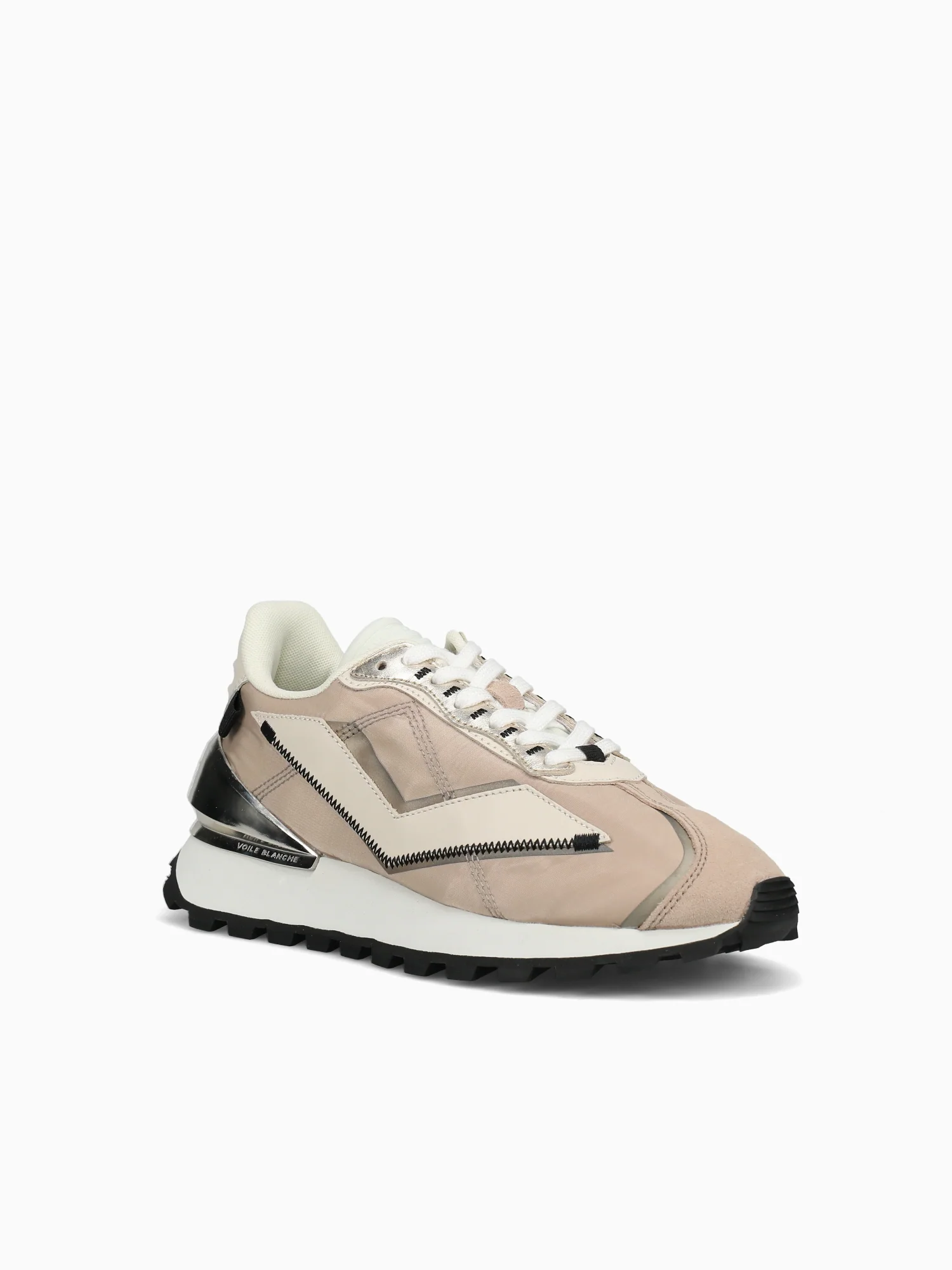 Qwark Spur Beige Platinum suede Nylon - Image 2