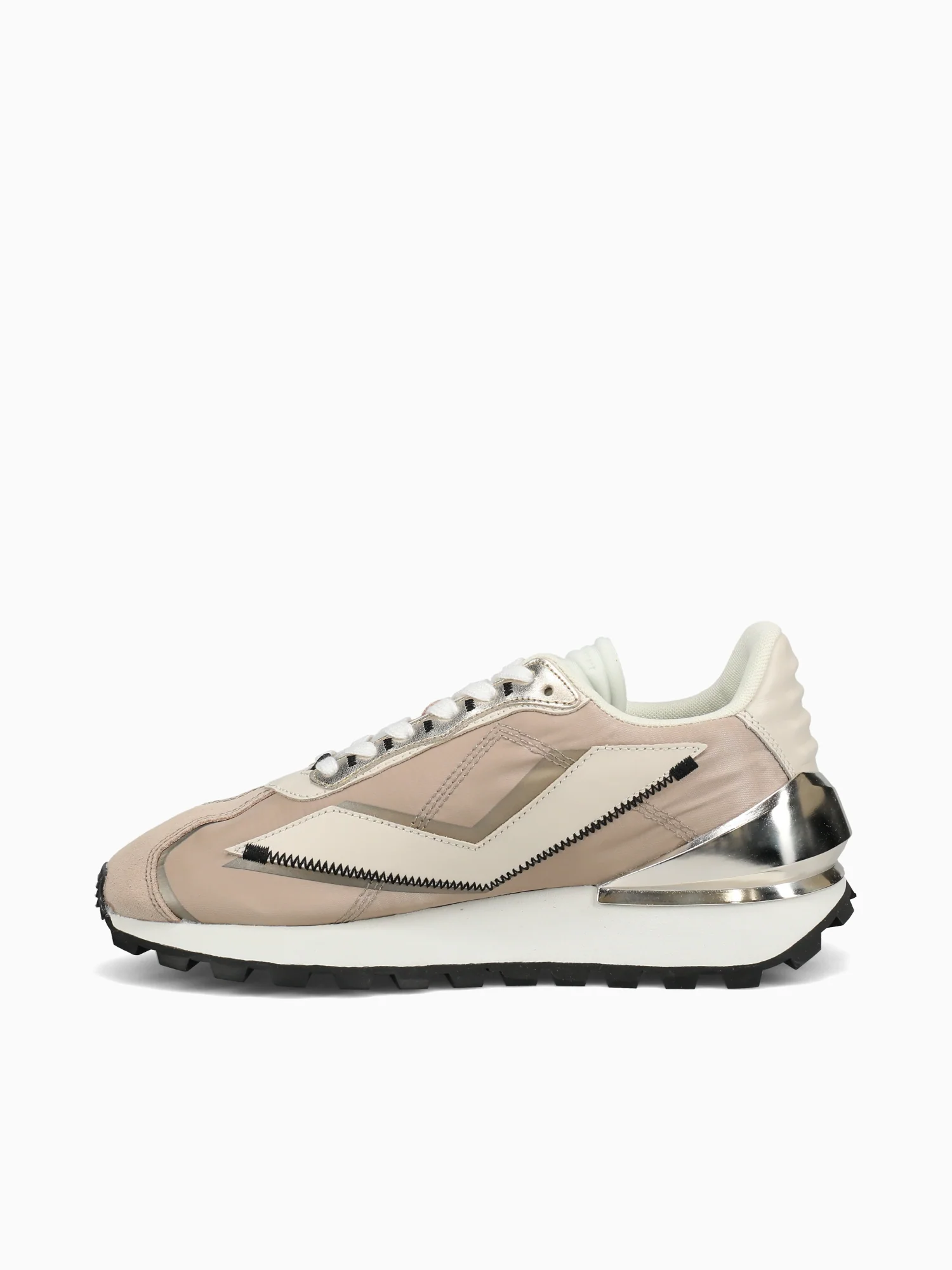 Qwark Spur Beige Platinum suede Nylon - Image 3