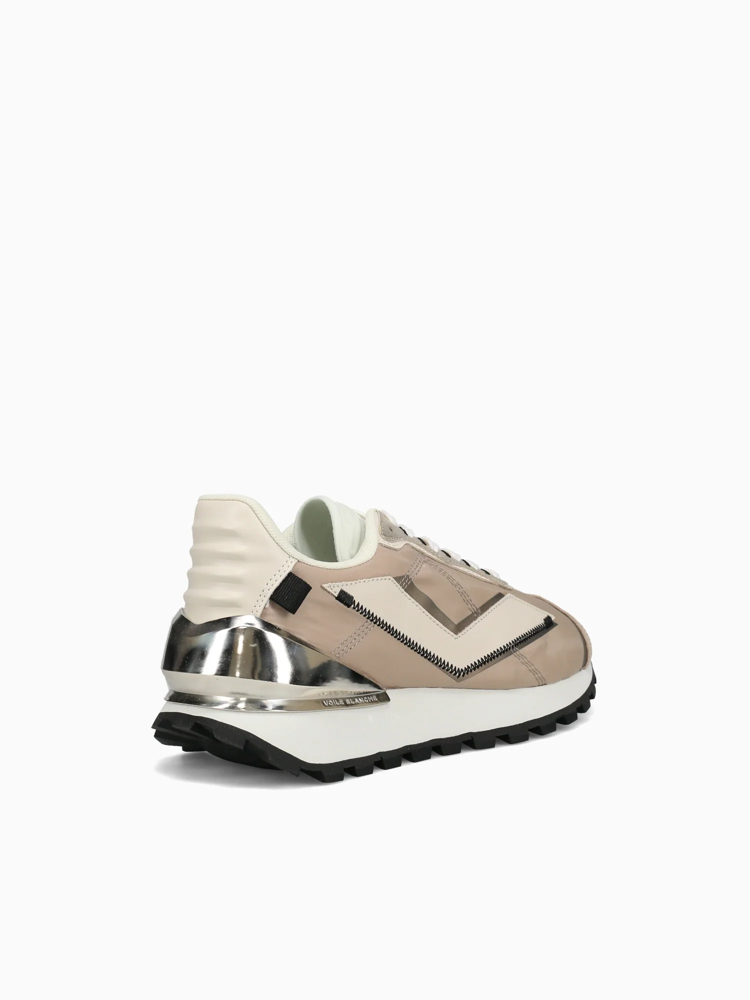 Qwark Spur Beige Platinum suede Nylon - Image 4
